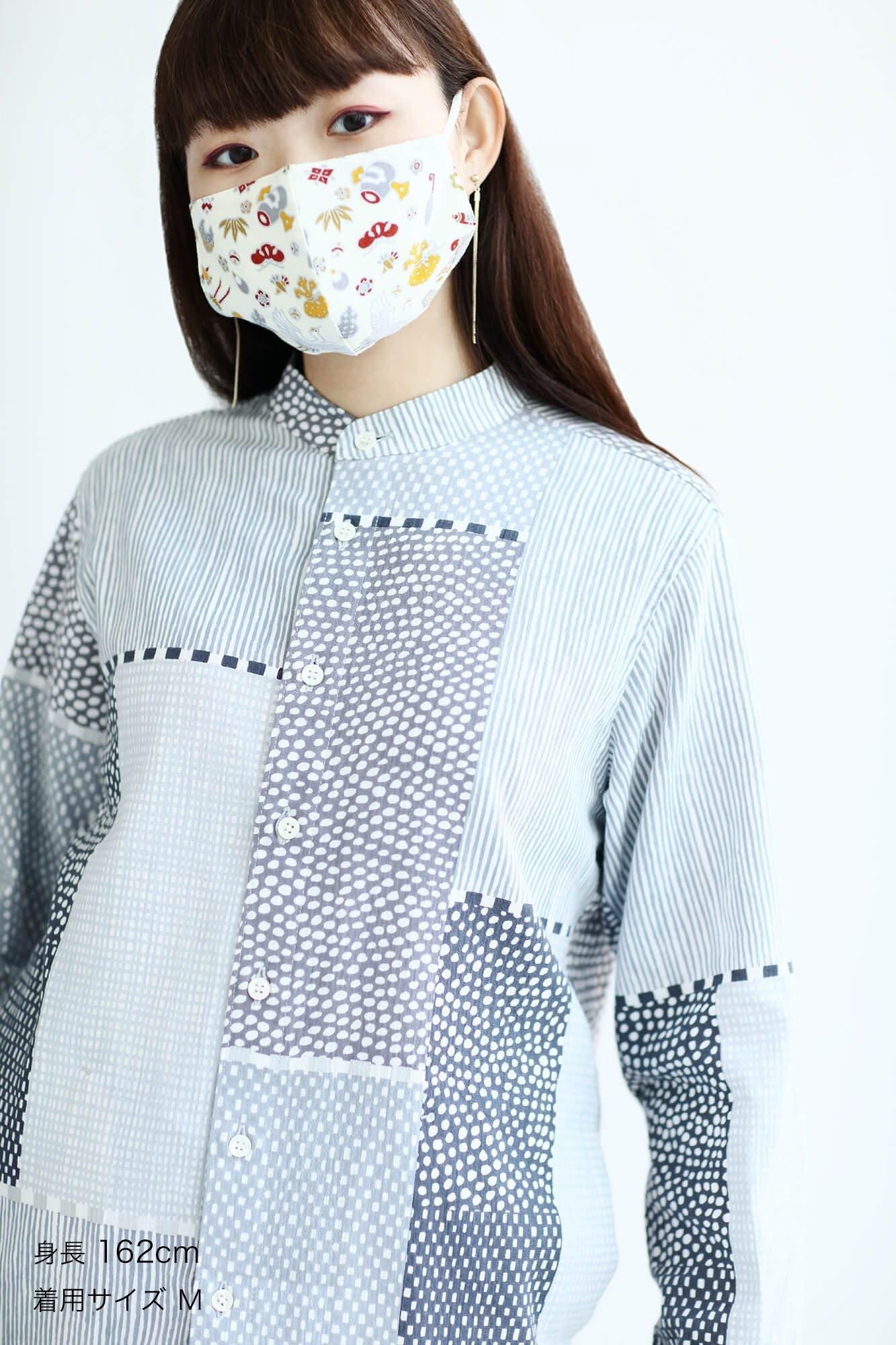 ◎[30％折扣] Takashima Plain编织X Takashima Chiku纺织面膜 / Yaei