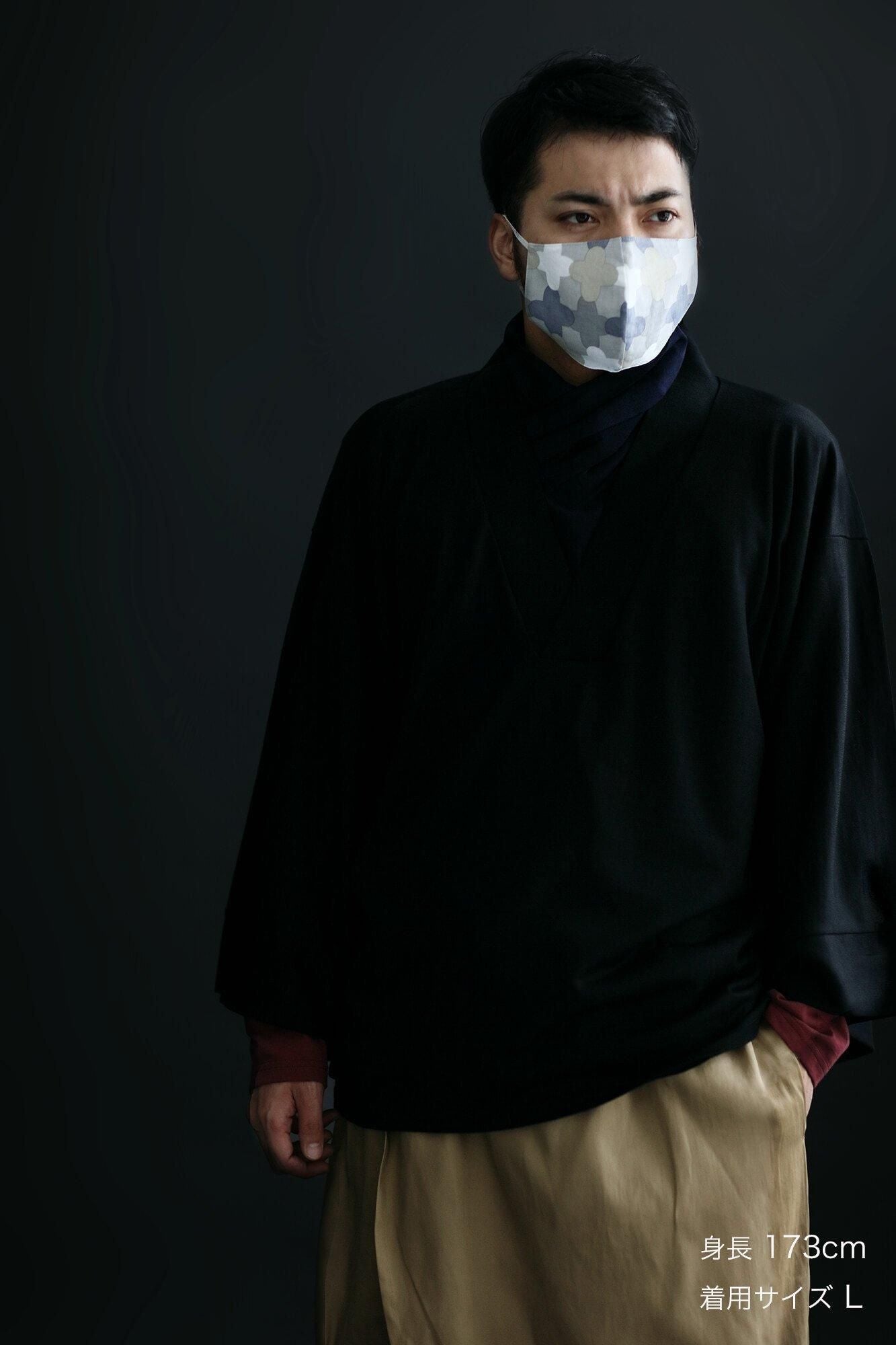 ◎[30％折扣] Takashima Plain编织X Takashima Chiku纺织面膜/Robin Ladder（Shiracha Nezu）