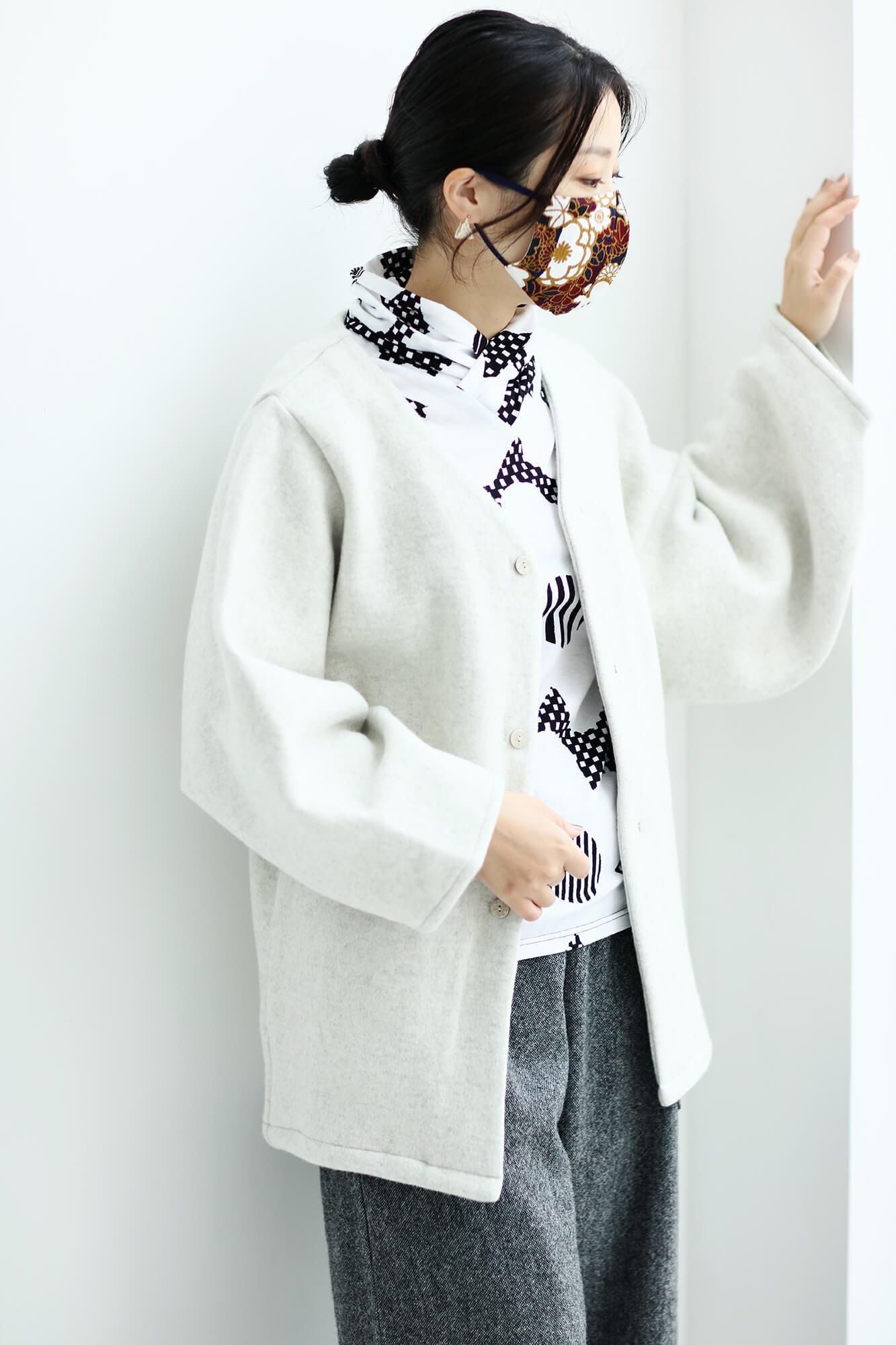 ◎【30%OFF】Chizimi Cotton Cotton Mask / Luxurious