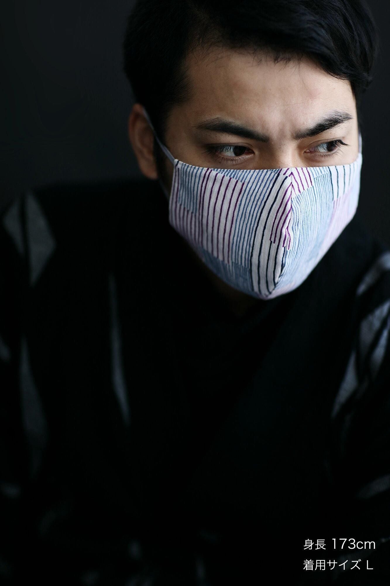 ◎[30％折扣] takashima chiku纺织面膜/条纹