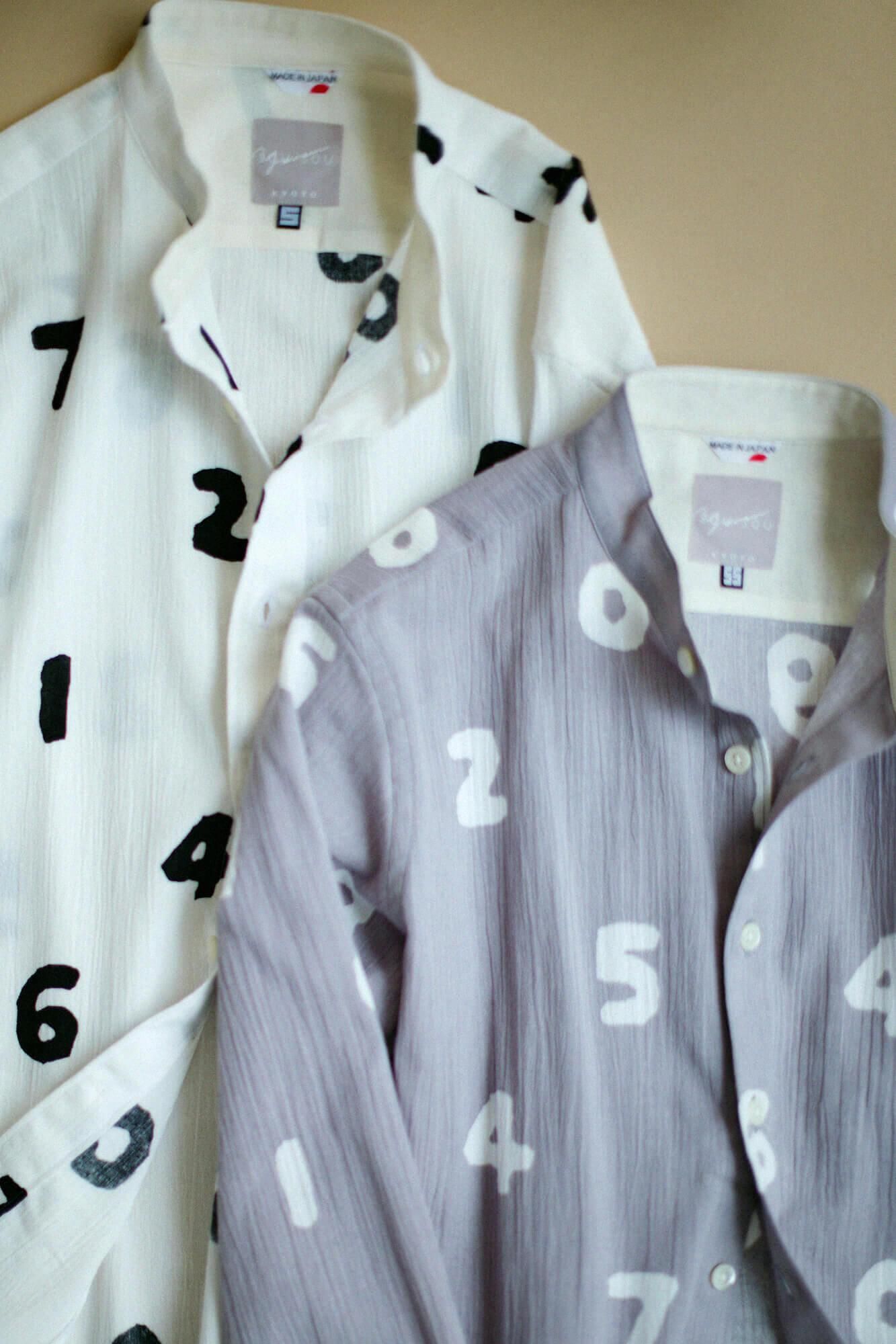 net限定】高島縮 20/20 スタンドカラーシャツ SP／SO-SU-U