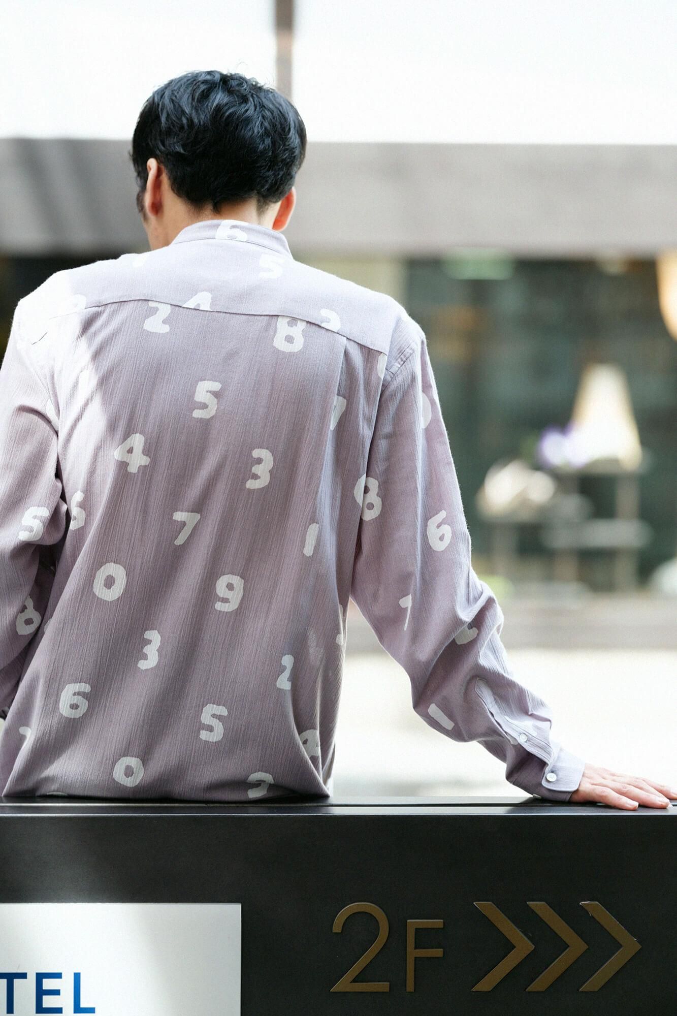 【net限定】高島縮 20/20 スタンドカラーシャツ SP／SO-SU-U