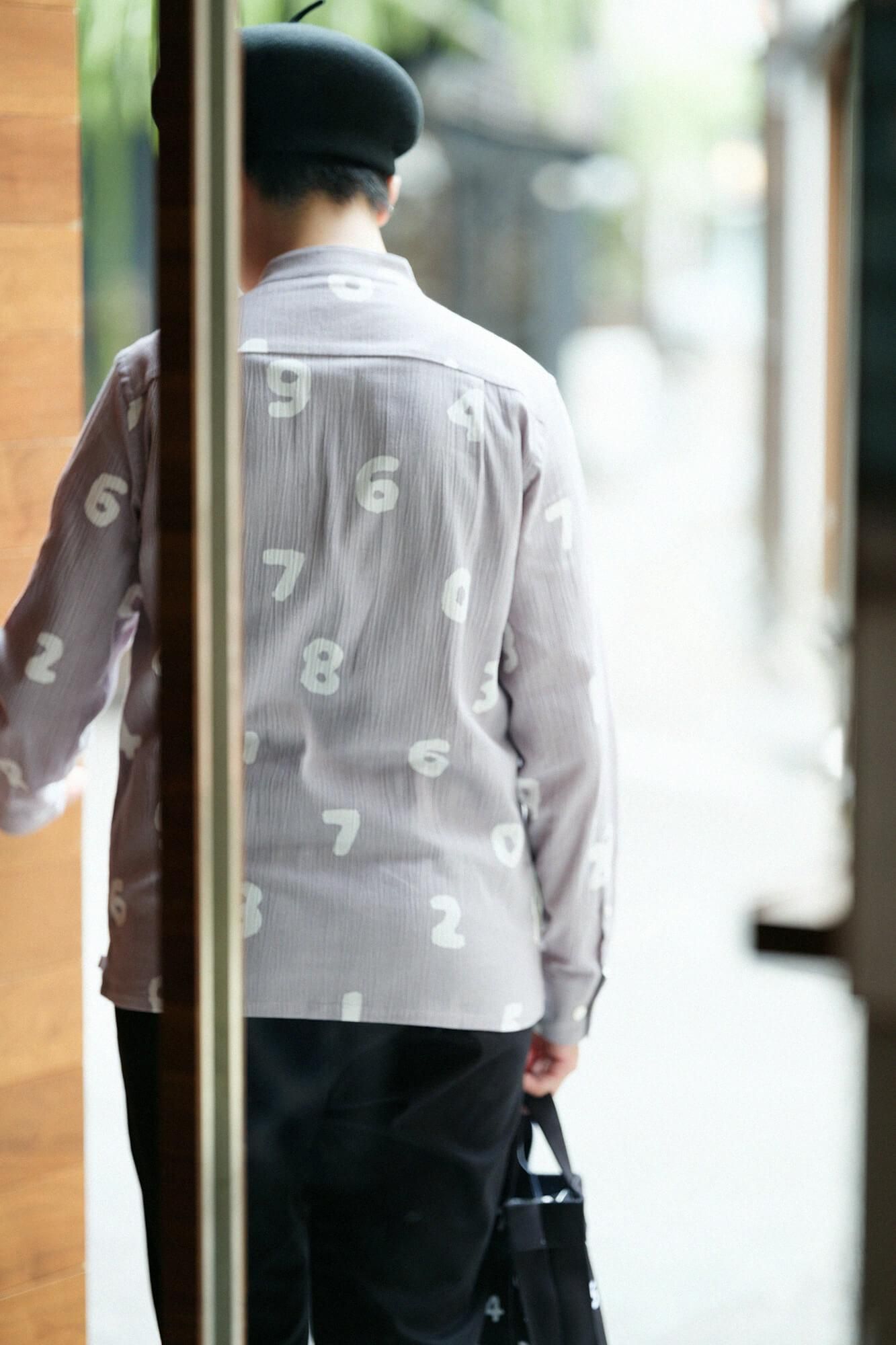 【net限定】高島縮 20/20 スタンドカラーシャツ SP／SO-SU-U