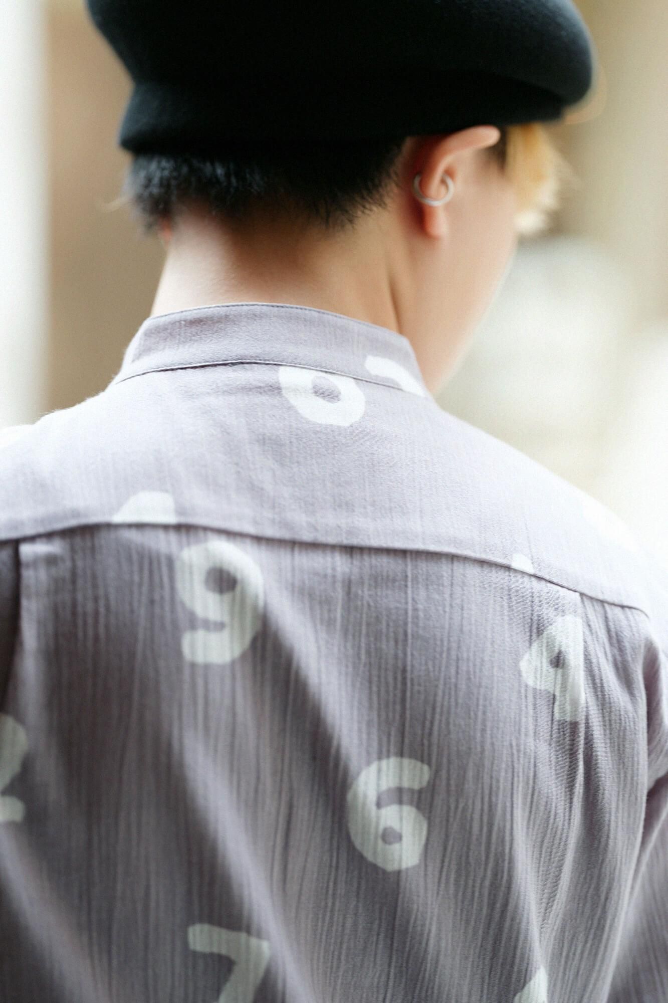 【net限定】高島縮 20/20 スタンドカラーシャツ SP／SO-SU-U