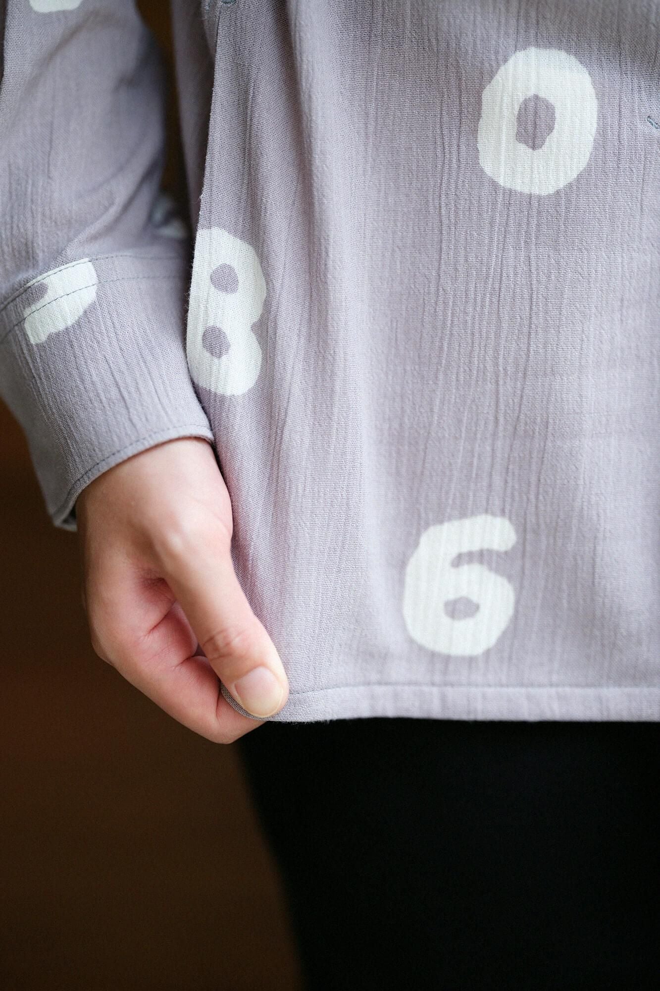 【net限定】高島縮 20/20 スタンドカラーシャツ SP／SO-SU-U