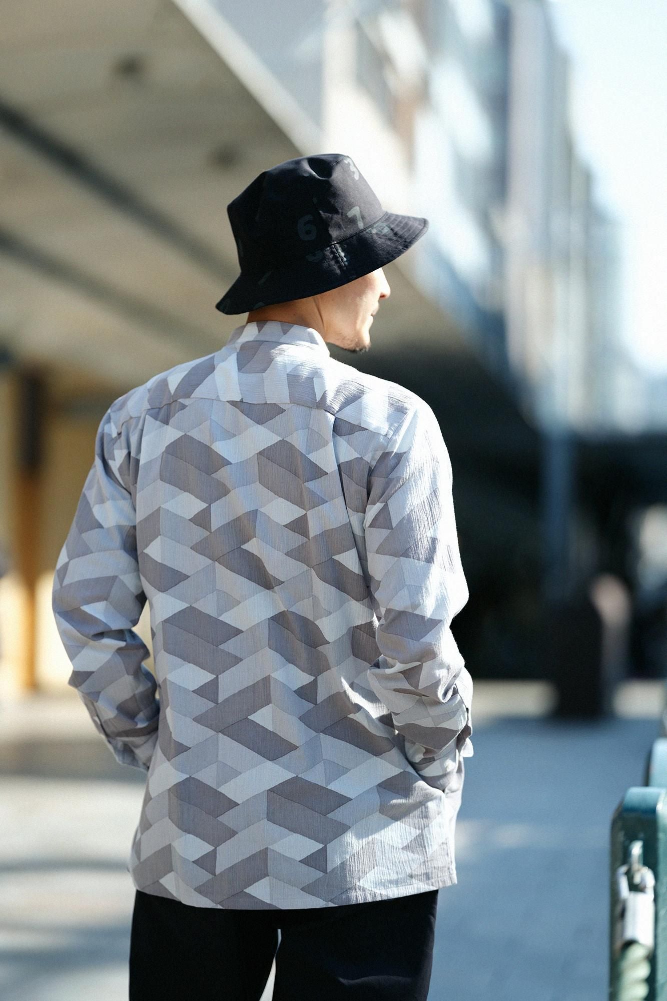 [仅在线] Takashima SEI 20/20支架领衬衫SP/TAGAICHIGAI