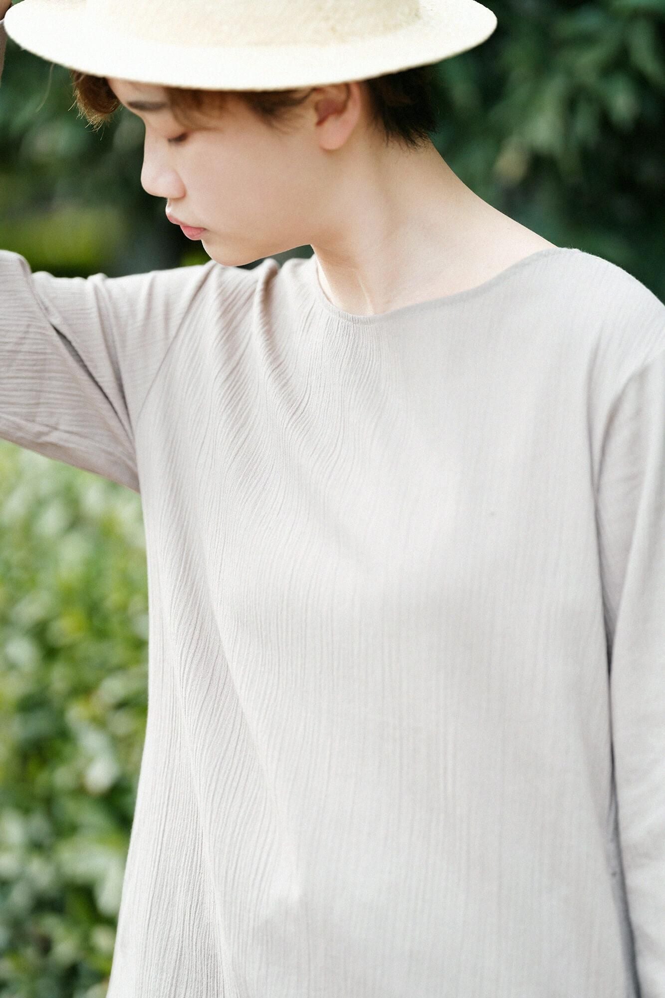 Takashima Jiji 20/20 Langarm-Tunika/Chanezu