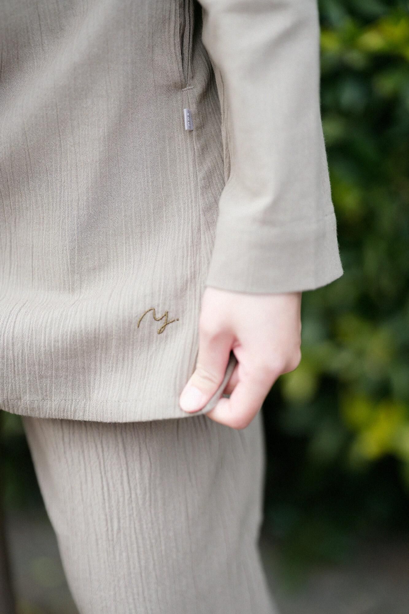 Takashima Jiji 20/20 Langarm-Tunika/Chanezu