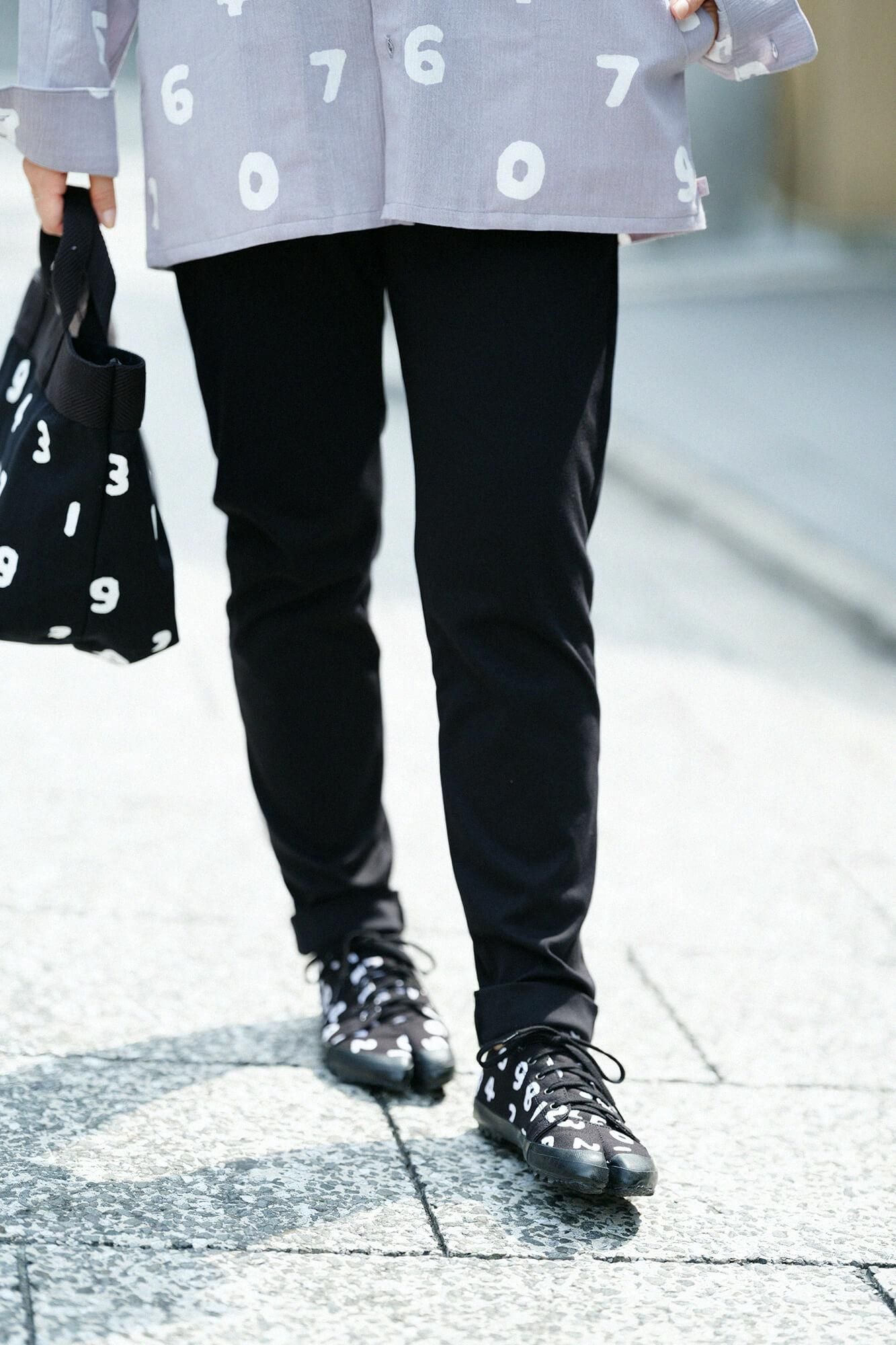 펀치 로마 레깅스 팬츠／검은색