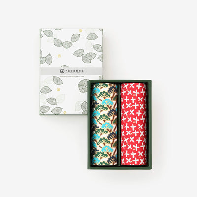 ■茶罐套組 2個／松之態×蘿蔔草