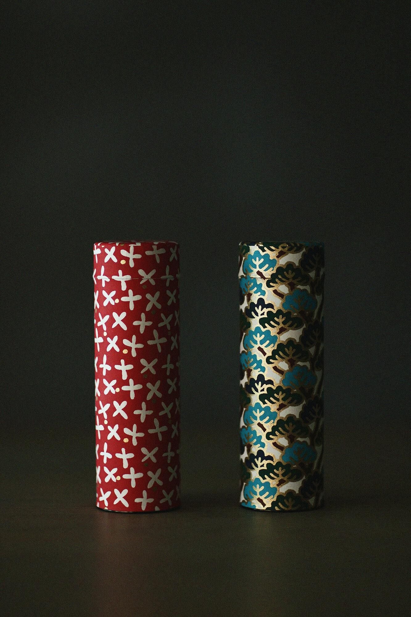 ■茶罐套組 2個／松之態×蘿蔔草