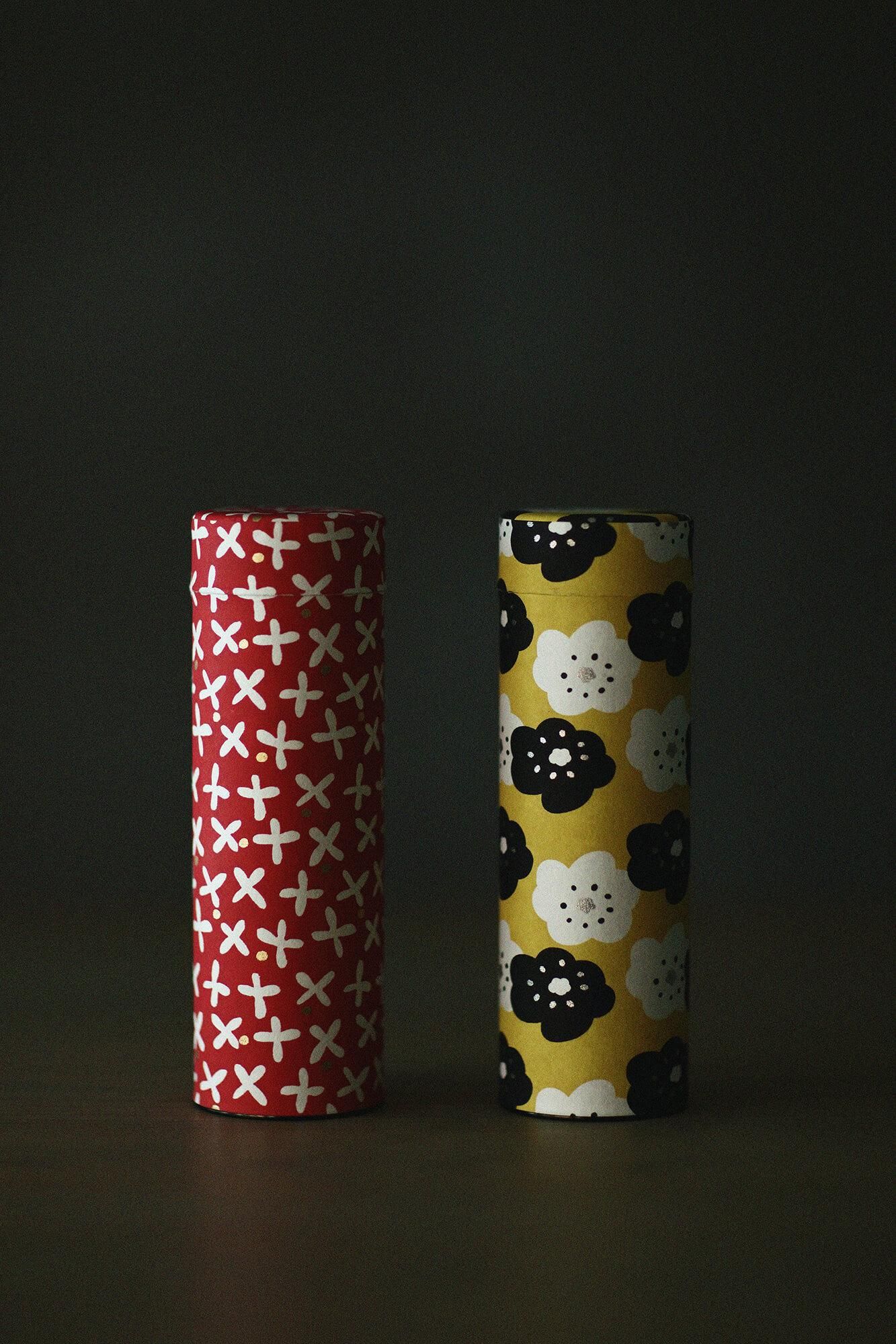 ■茶罐套組 2個／蘿蔔草×微笑 