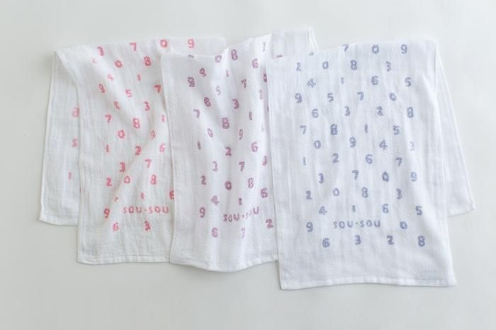 朧染紗布毛巾/ SO-SU-U十數 紅色