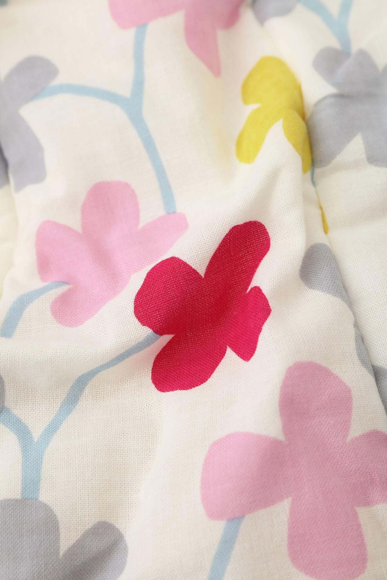 ●伊勢木棉 夾棉 小背心／花遊戲 新芽