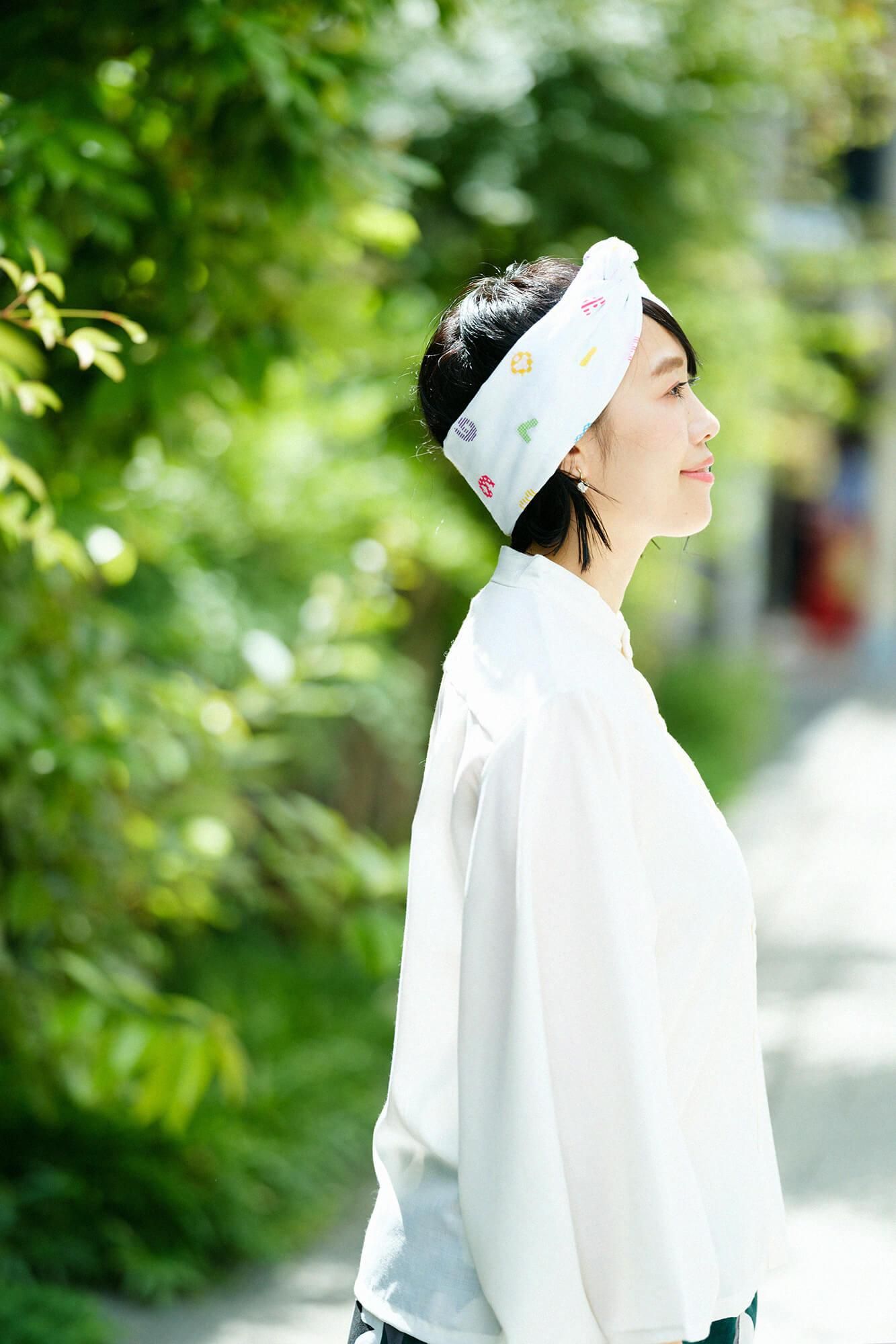 伊勢木棉圖案紋樣手巾／SOU・SOU京都 先斗町