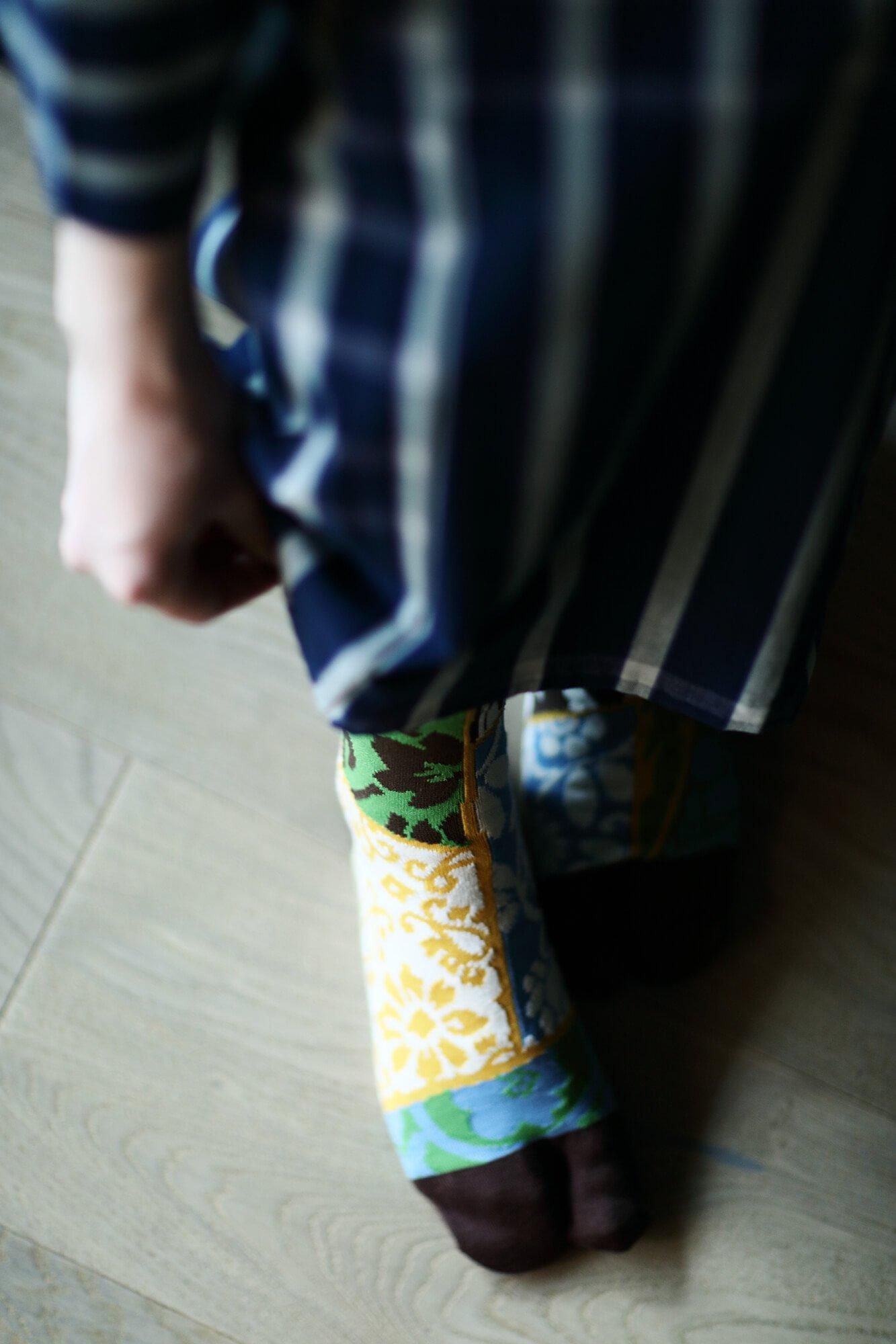 Tabi Socks (Mid-calf)／Patchwork Kimono of Uesugi Kenshin Family Recreation【Men・Women】