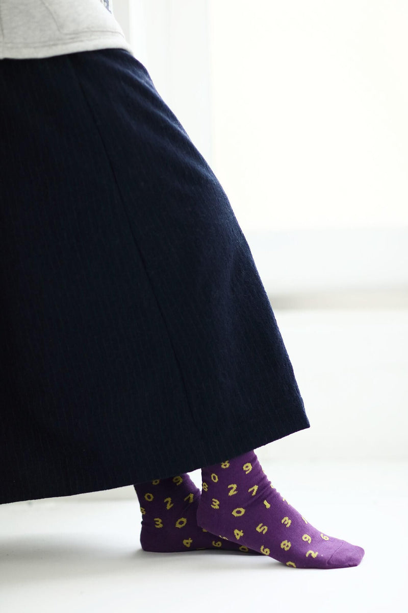 Round Toe Tabi Socks 【Mid-calf】