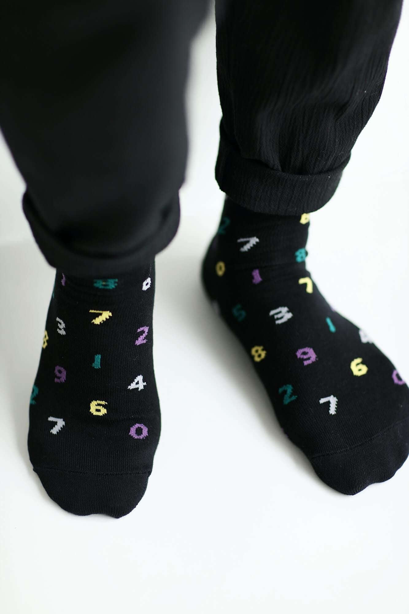 圓頭分趾襪（普通長度）／SO-SU-U十數 四色 黑色2