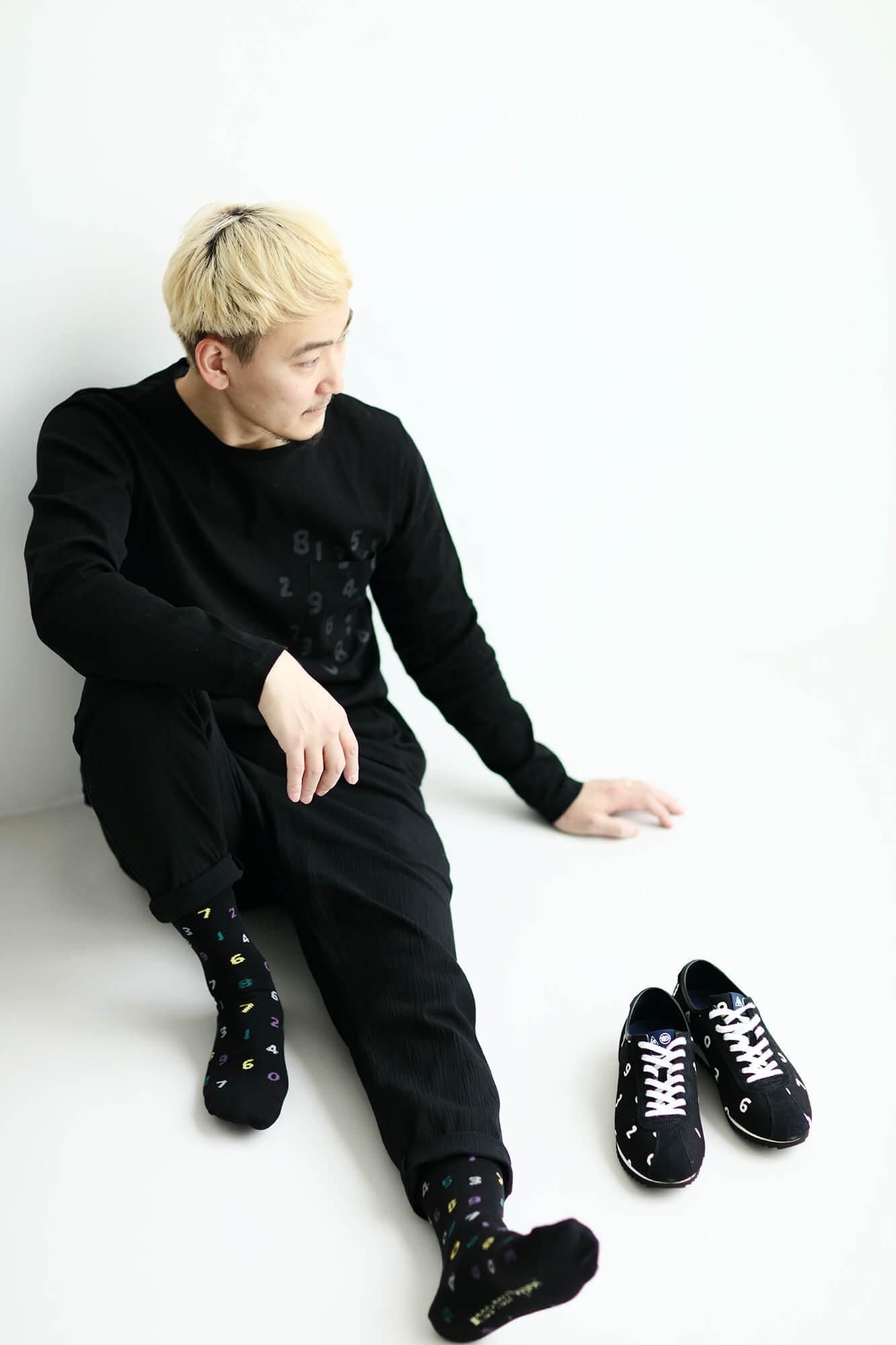 圓頭分趾襪（普通長度）／SO-SU-U十數 四色 黑色2