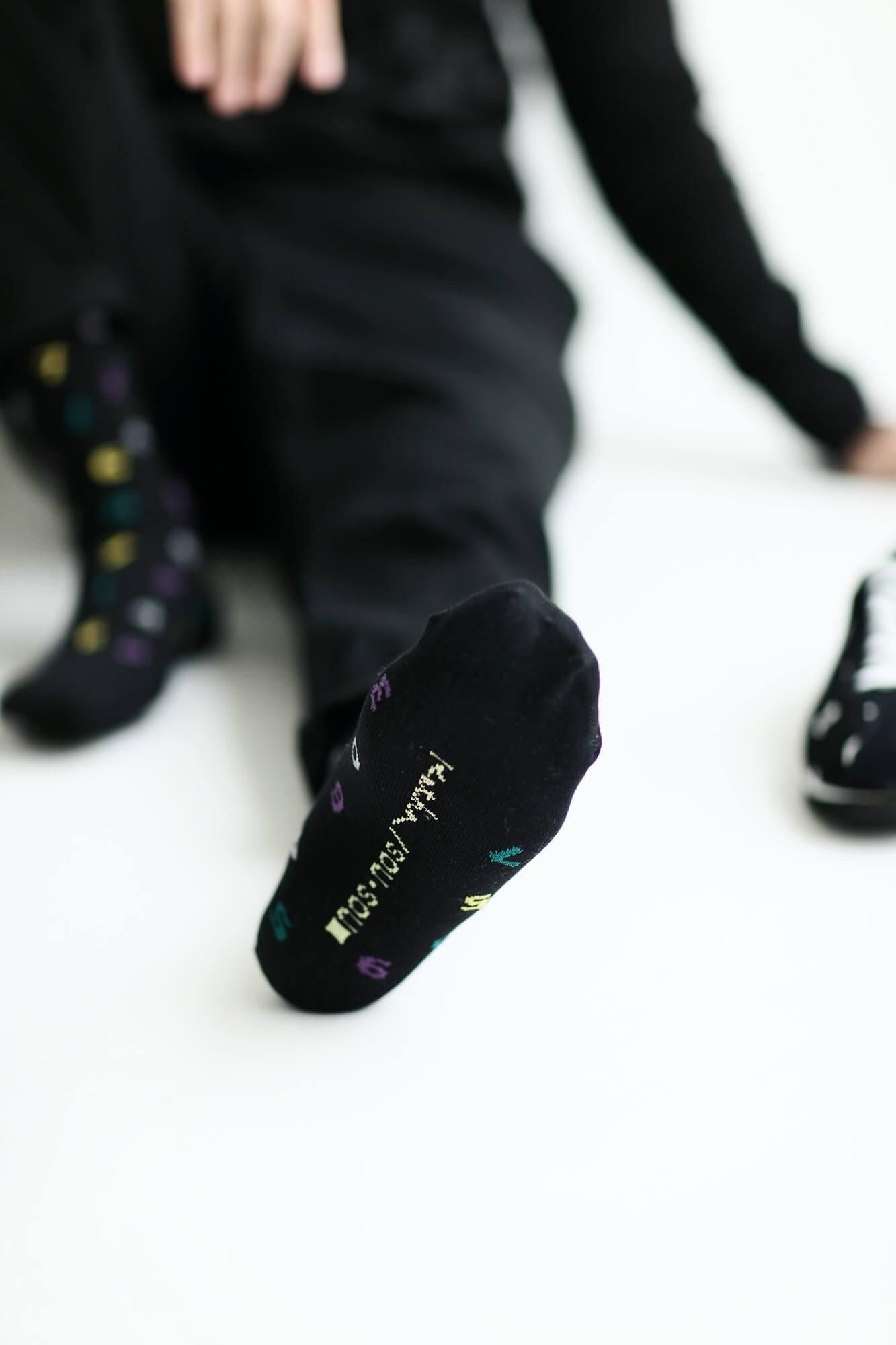 圓頭分趾襪（普通長度）／SO-SU-U十數 四色 黑色2