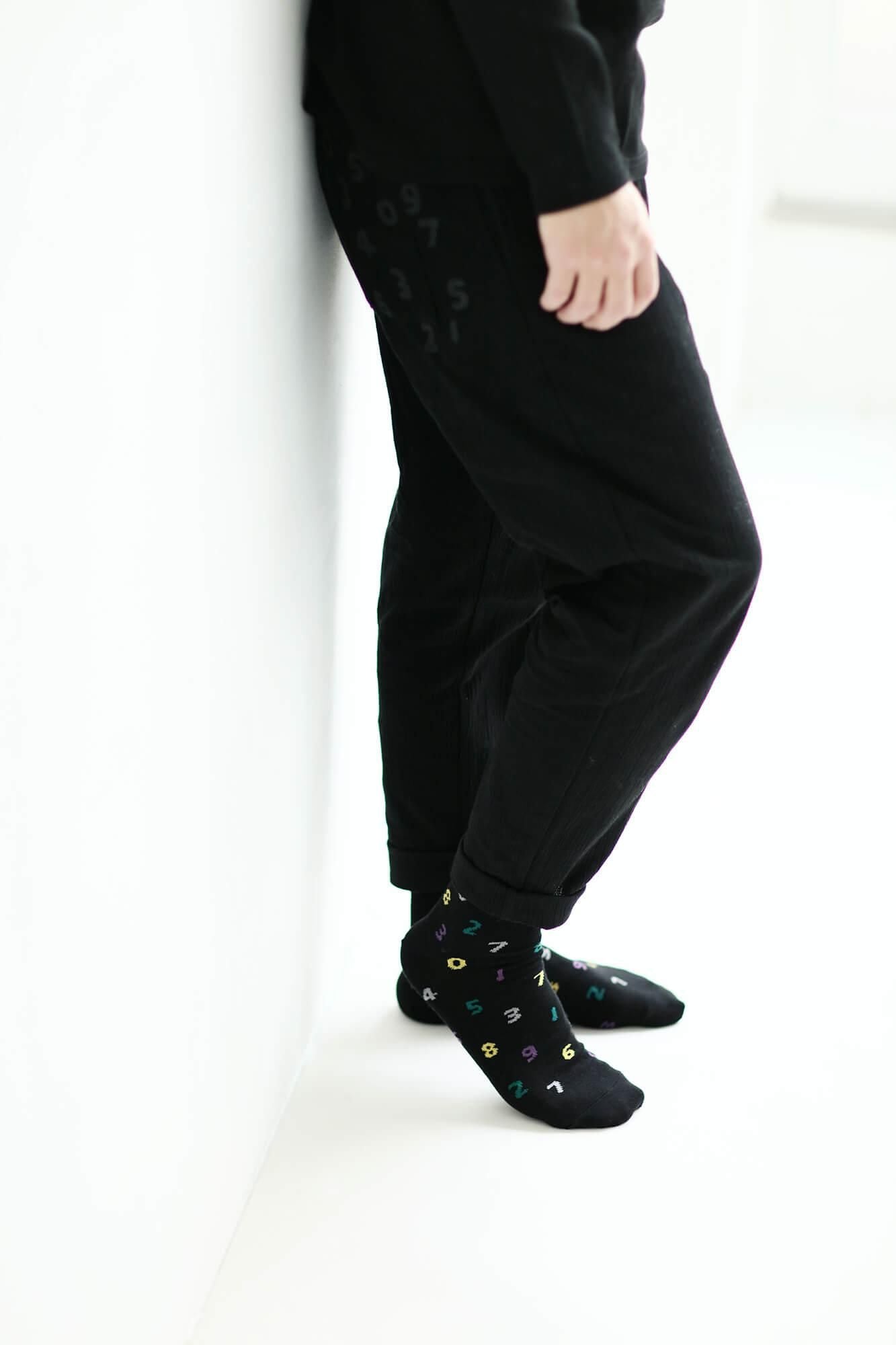 圓頭分趾襪（普通長度）／SO-SU-U十數 四色 黑色2