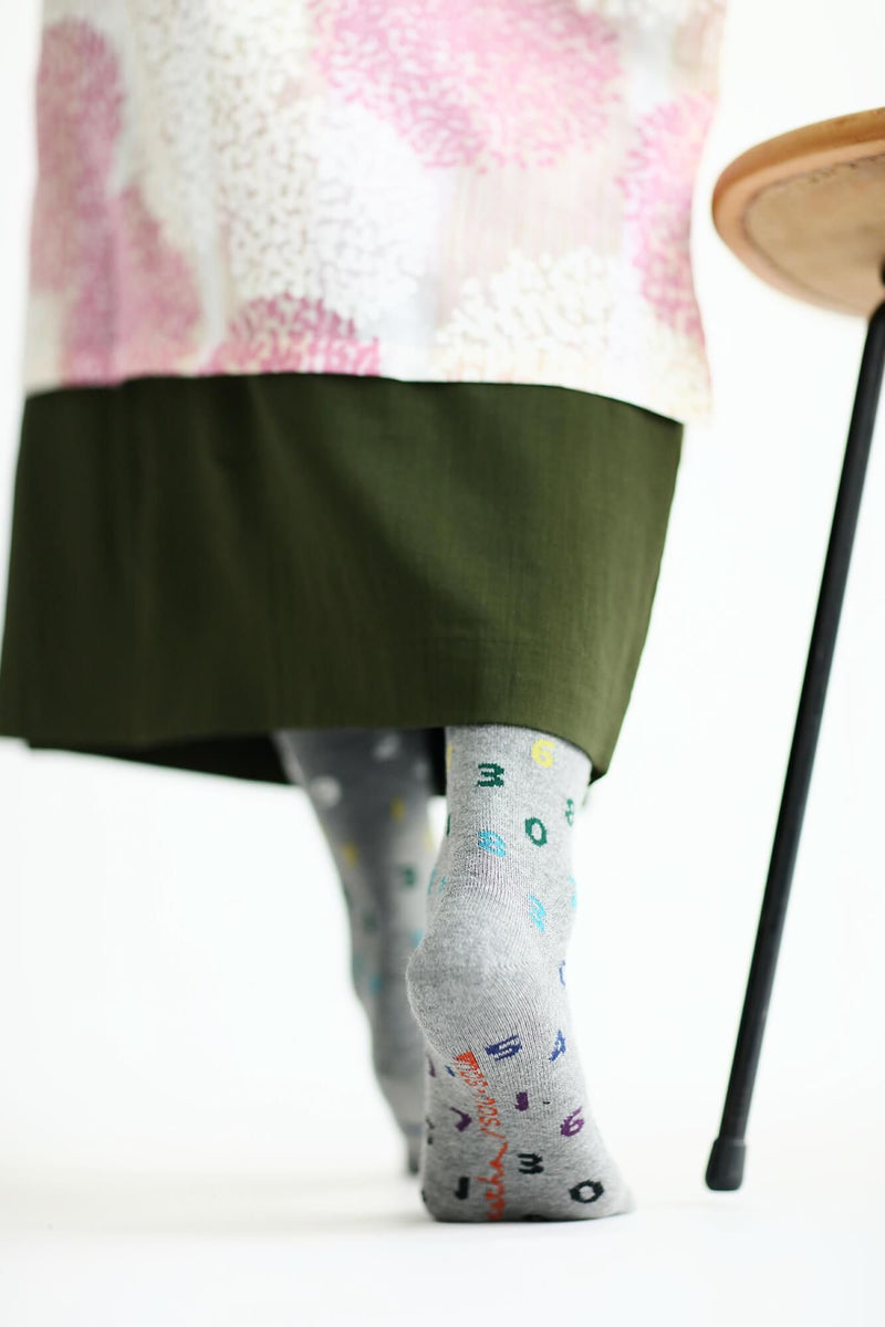 Round Toe Tabi Socks 【Mid-calf】