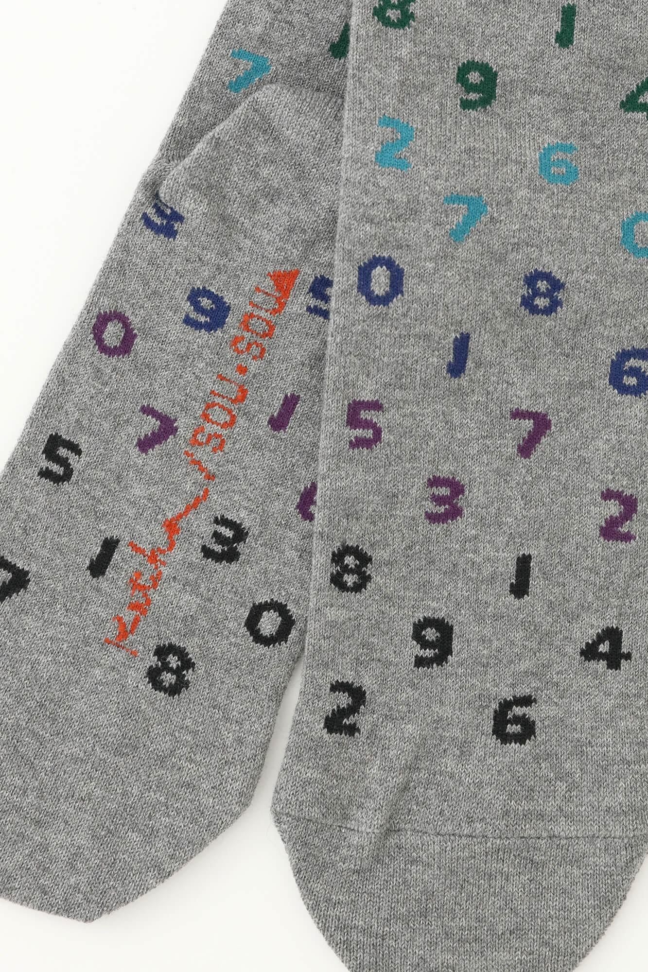 사키마루 타비양말(정상 길이)/SO-SU-U 그라데이션 (Kaicho) 회색