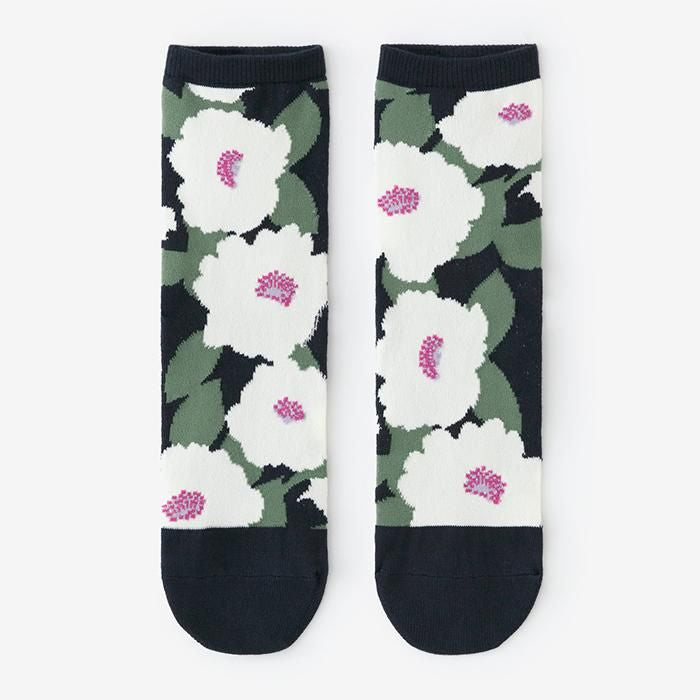 Round Toe Tabi Socks (Mid-calf)／Setsuzan【Women Size Only】