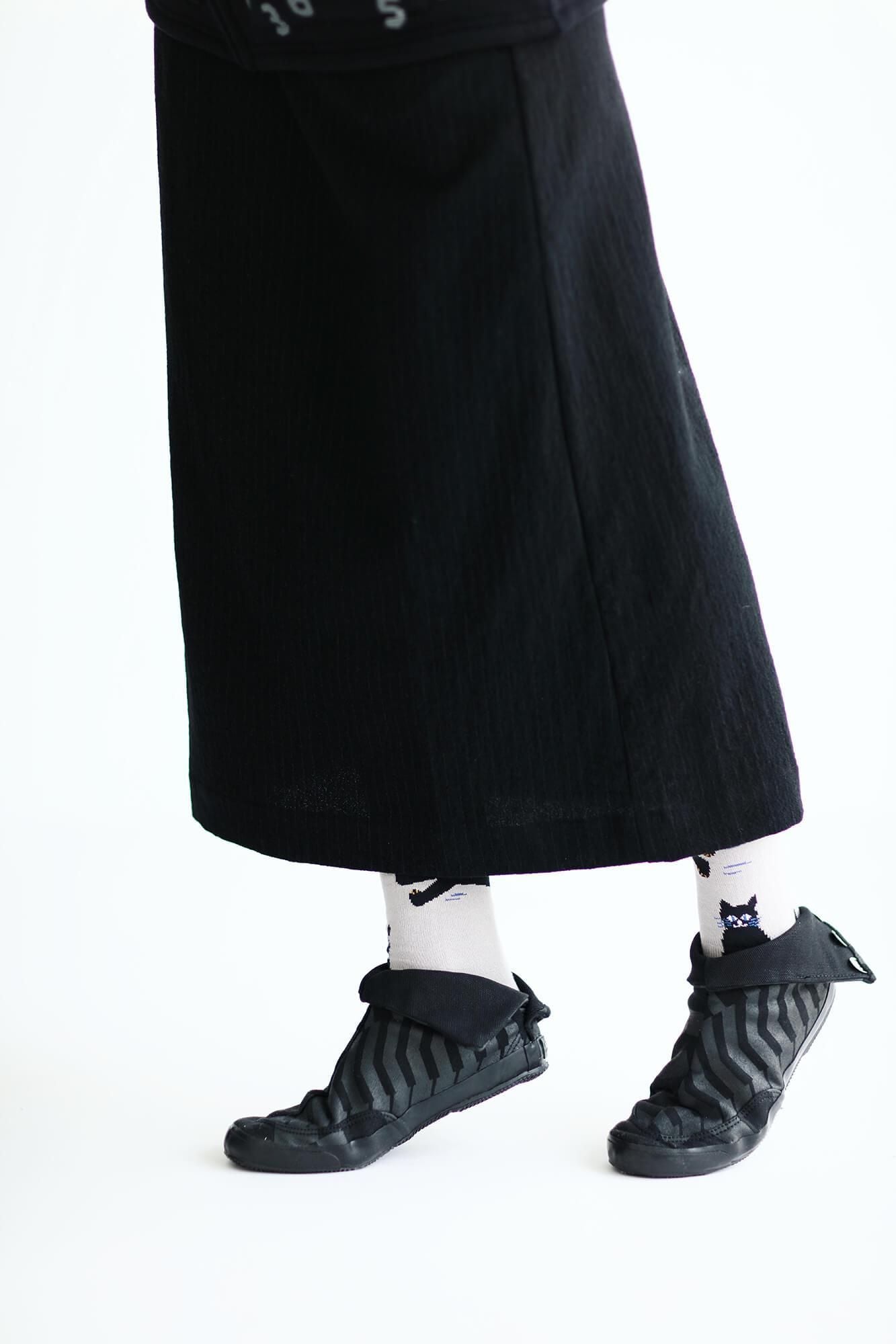 Round Toe Tabi Socks (Mid-calf)／Cat