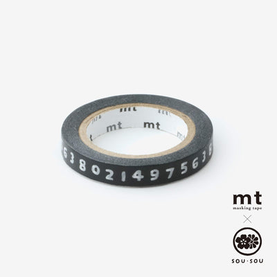 SOU・SOU×mt圖案紋樣・紙膠帶/ SO-SU-U十數[0.7cm寬]