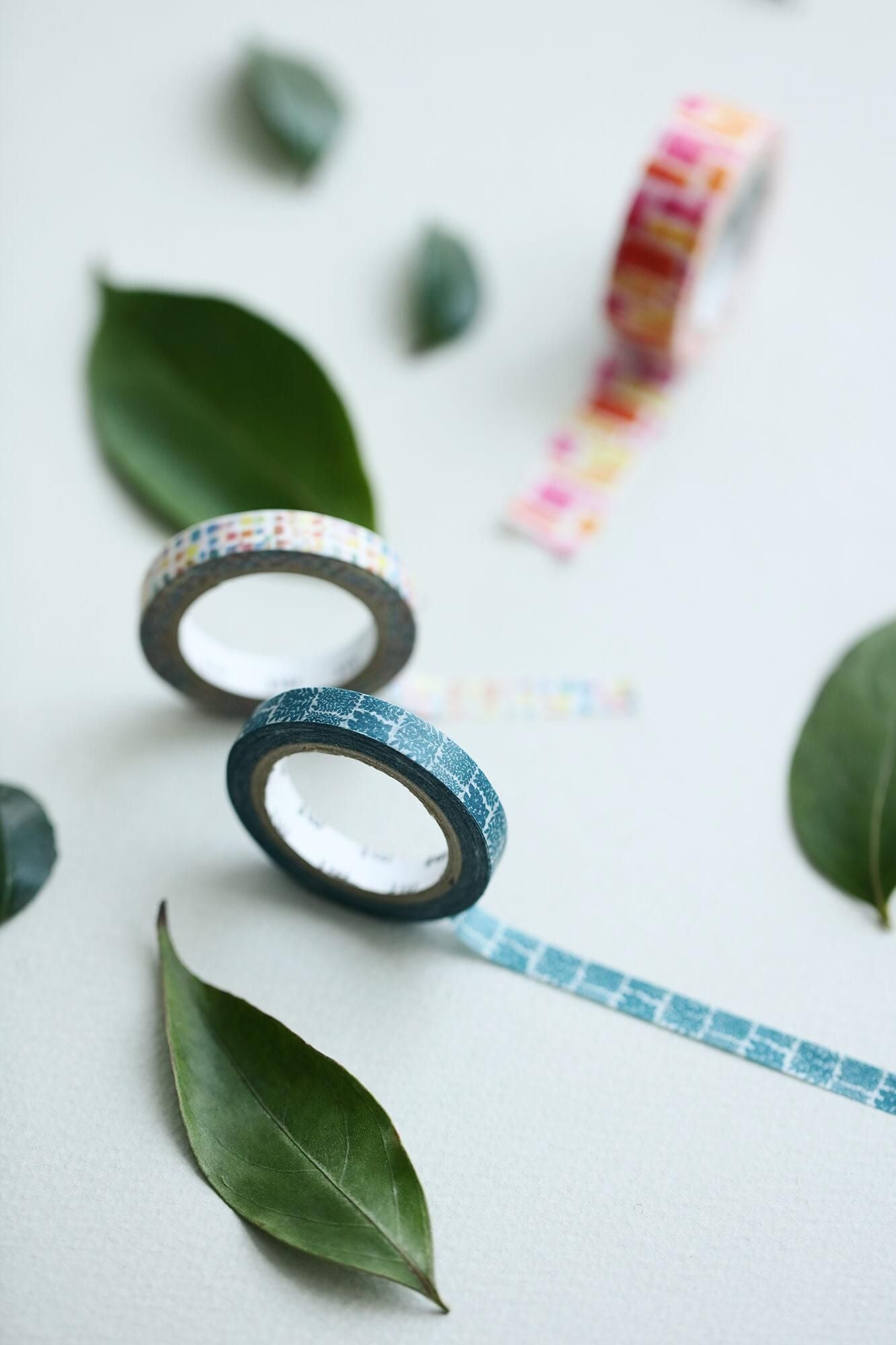 【net限定】SOU・SOU×mt テキスタイル・マステ／花市松（はないちまつ）【0.7cm幅】