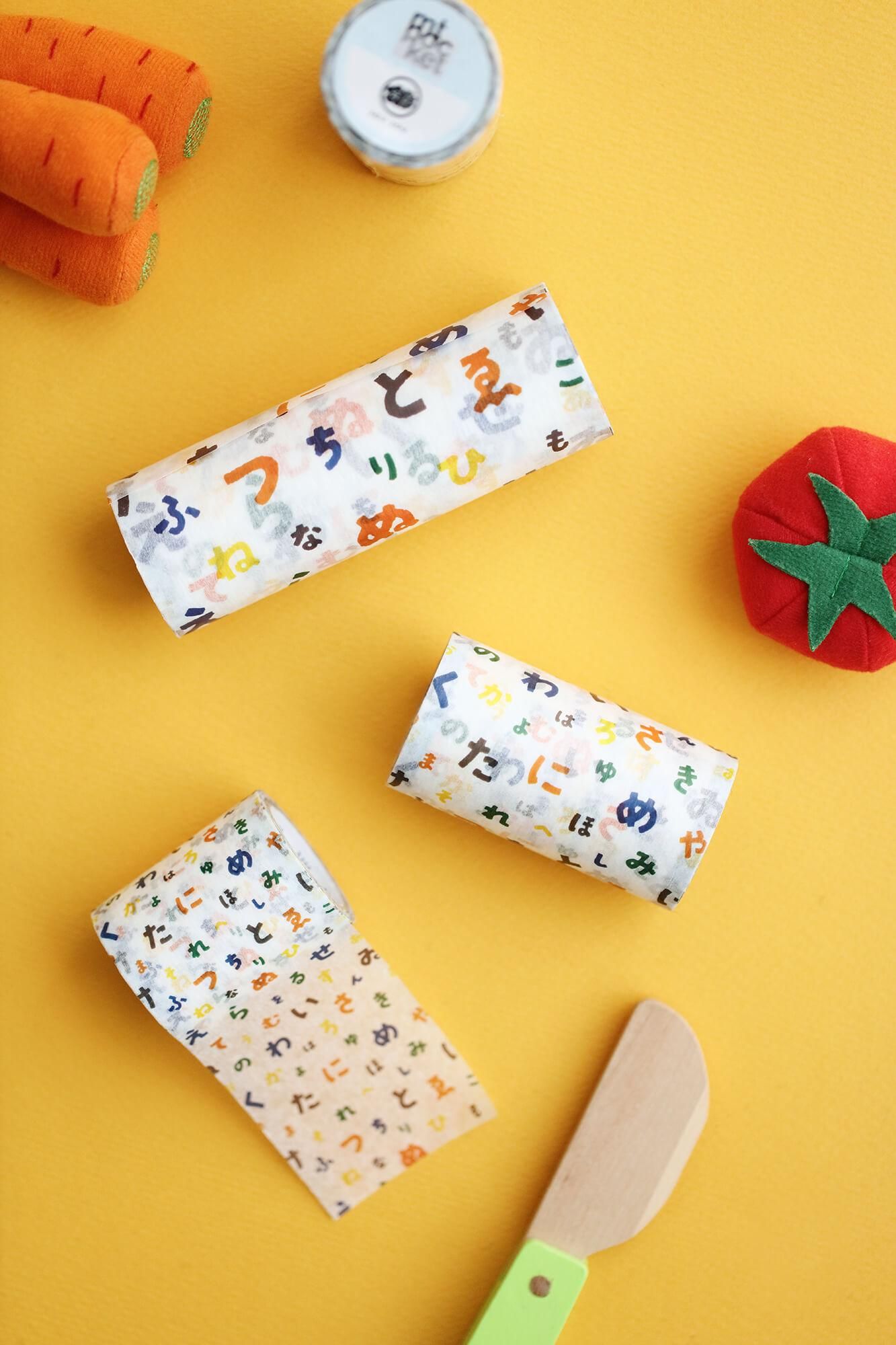 【官網限定】SOU・SOU×mt_pocket/五十音歌[7.5cm 寬]