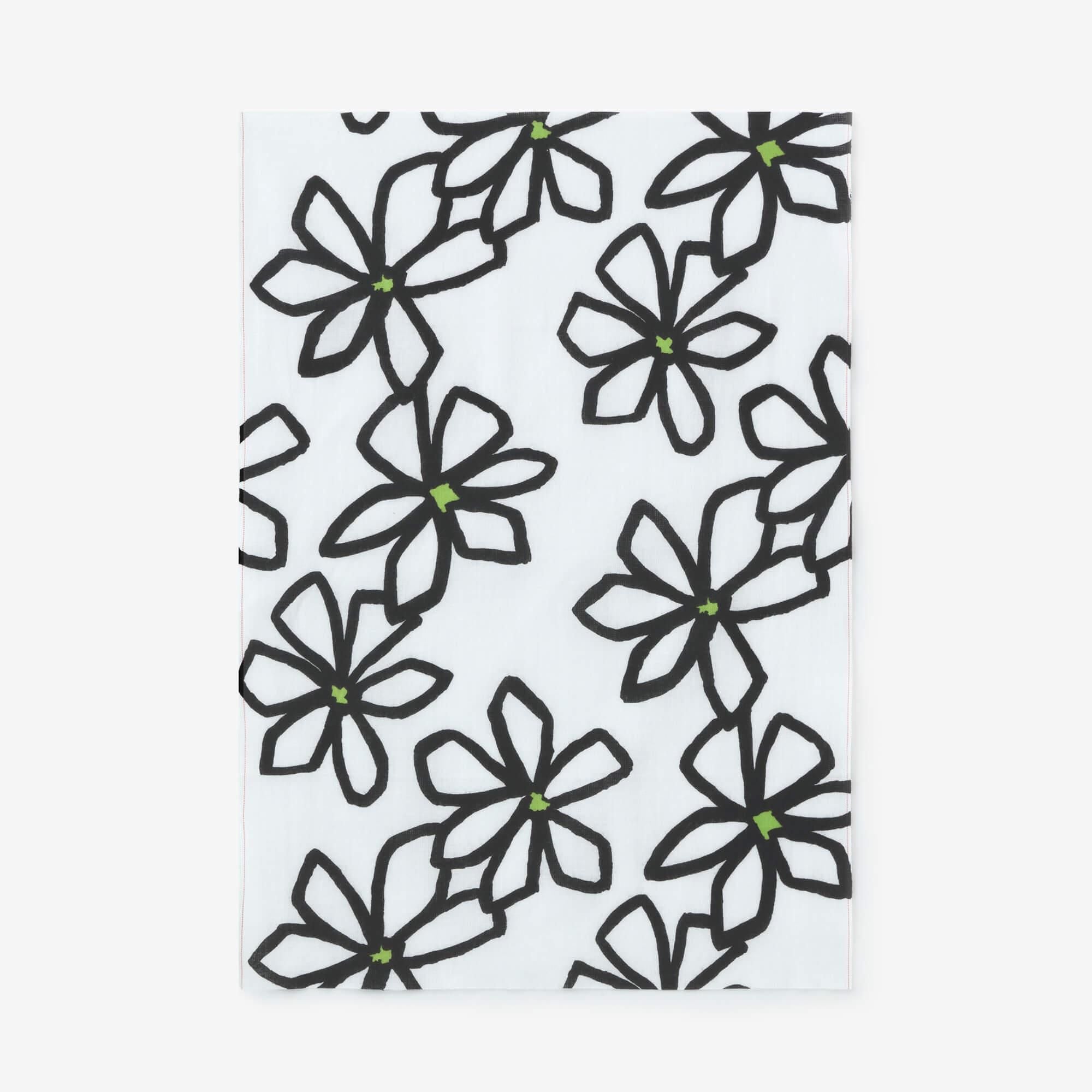 Isemomen Cotton Textile Handkerchief（Short）/ Gardenia