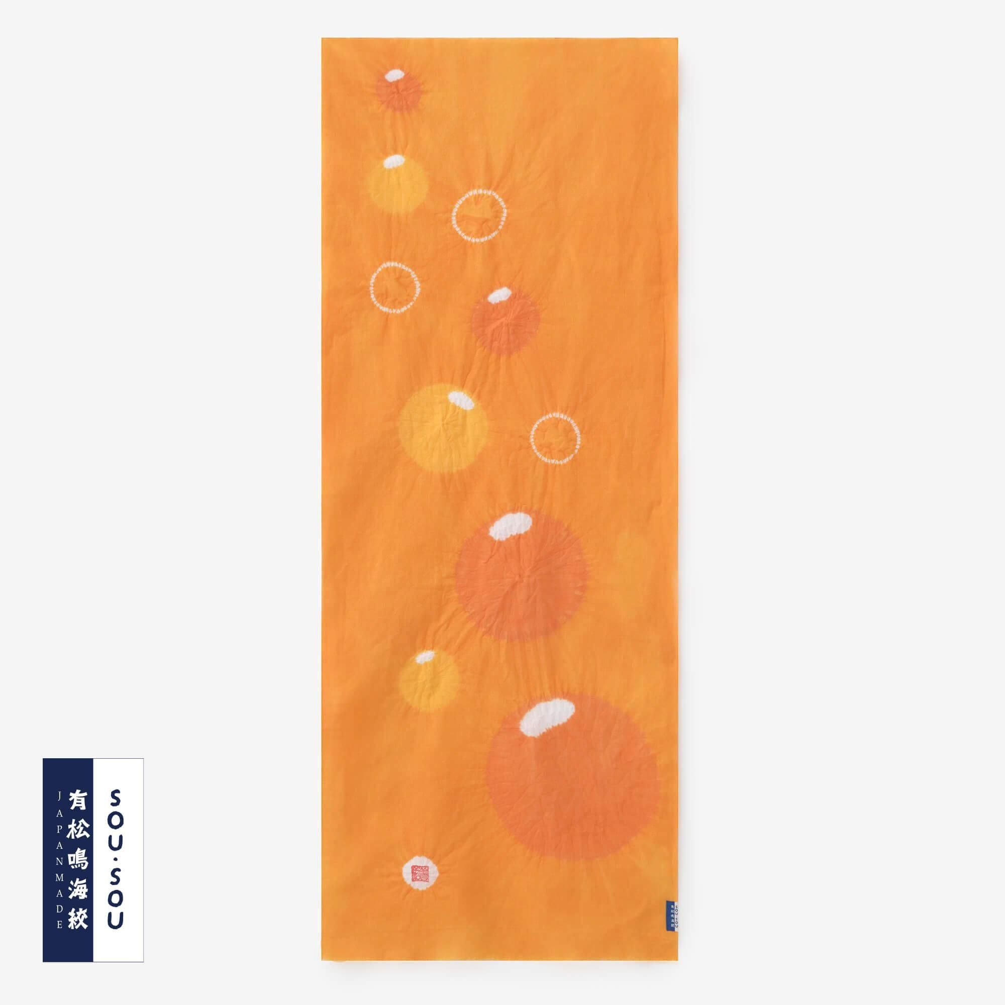 SOU・SOU×有松鳴海絞手巾／山雅商店謹製 泡玉 琵琶