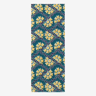 Isemomen Cotton Textile Handkerchief / Continuation of Arrow Wheel-Recreation