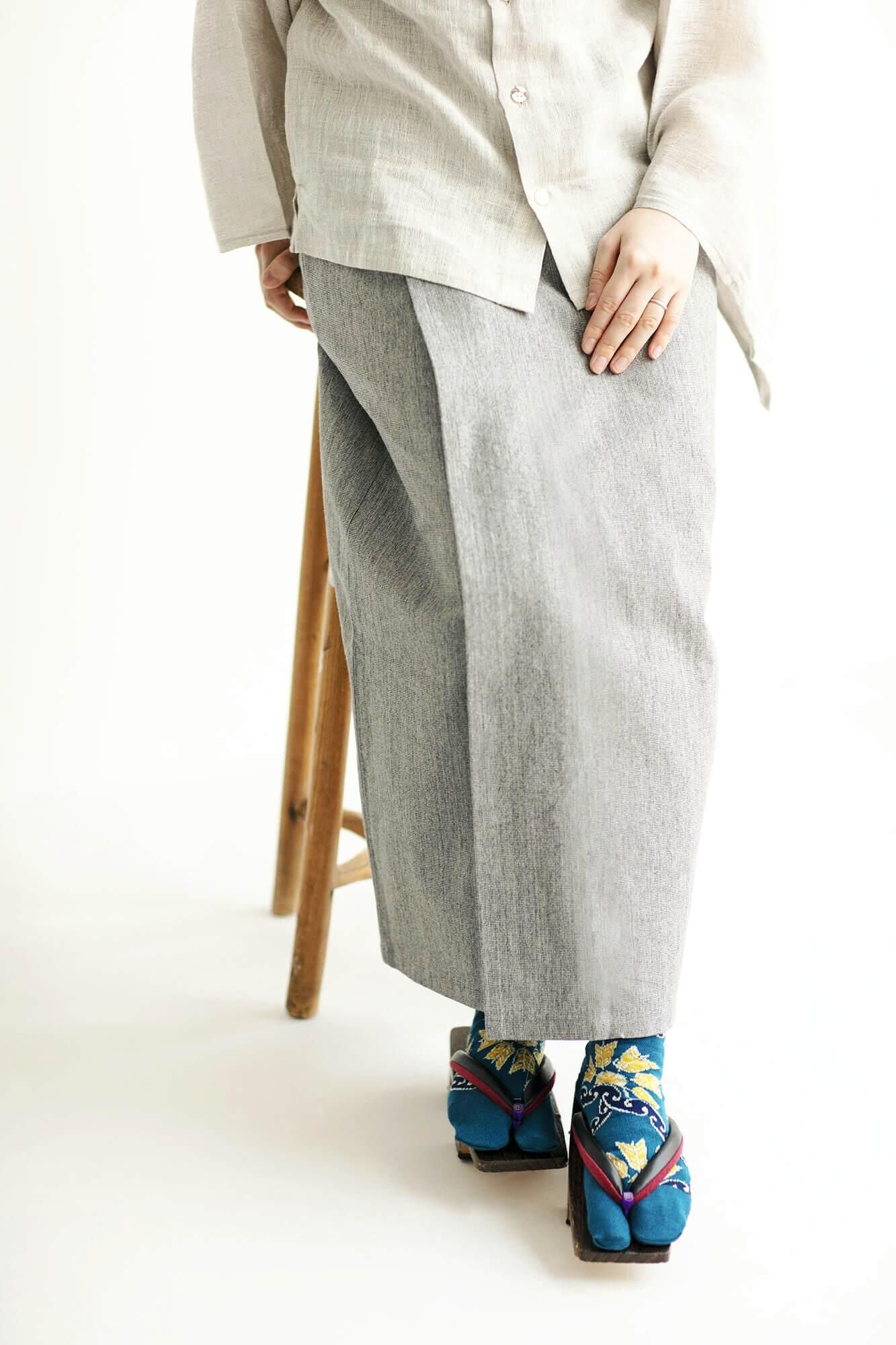 타비양말(정상 길이)/칸츠나기야구루마몬