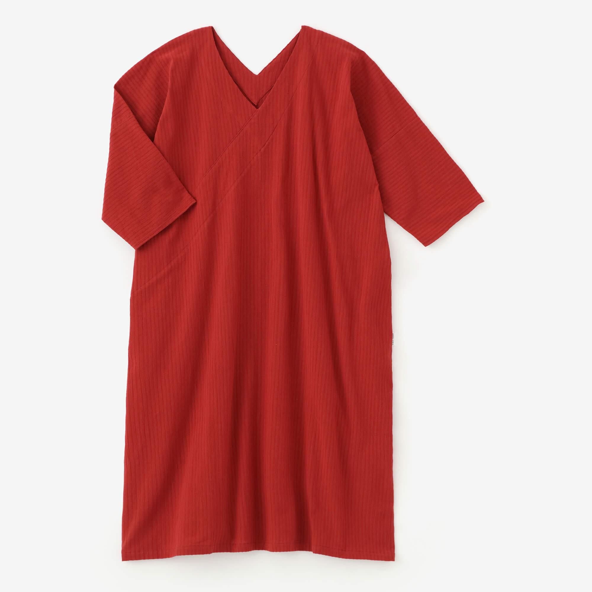 高島縮 40/20 空羽（あきは） 抜衿長方形衣（ぬきえりちょうほう