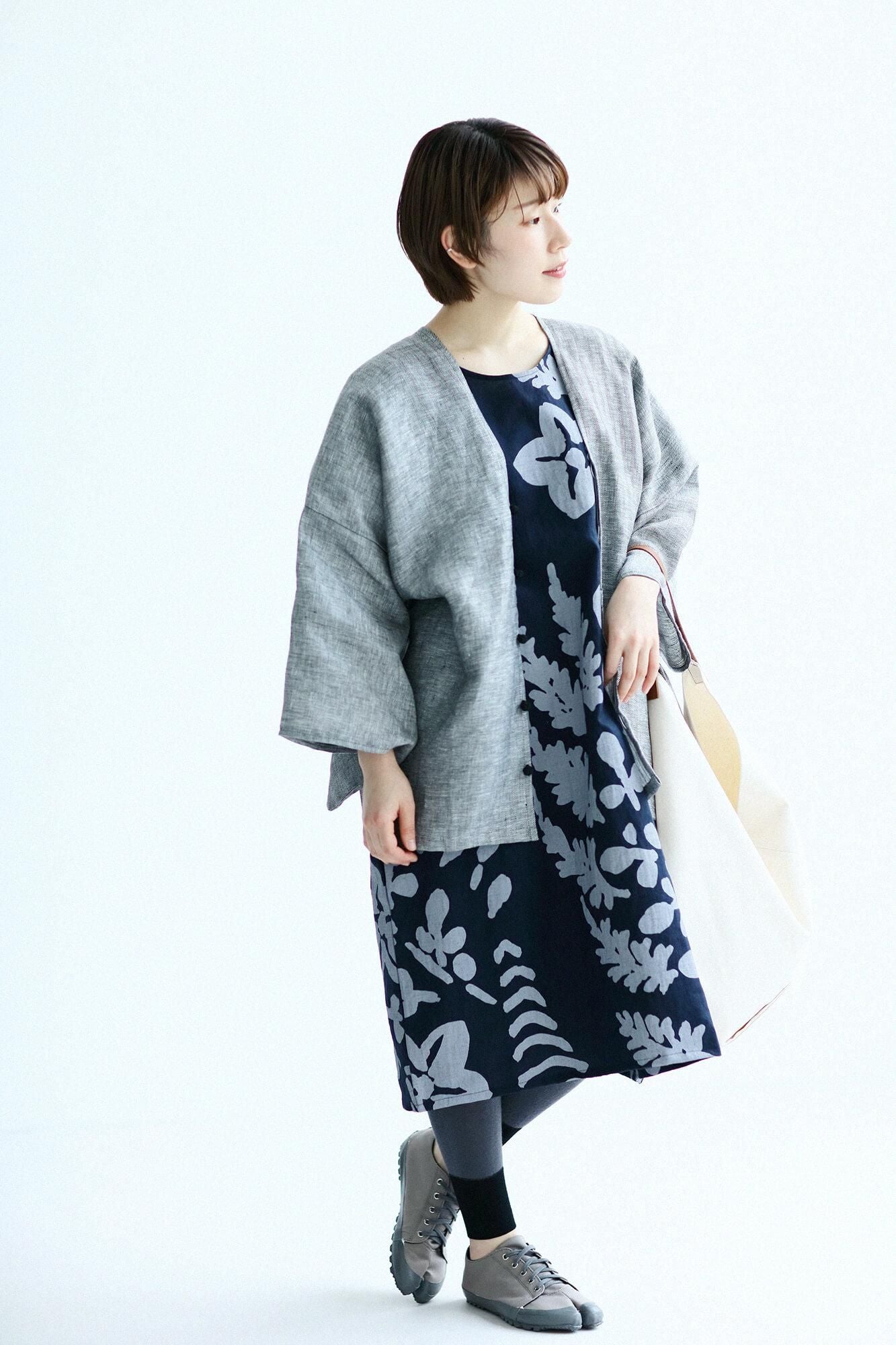 分趾足袋運動鞋／煤色×點線