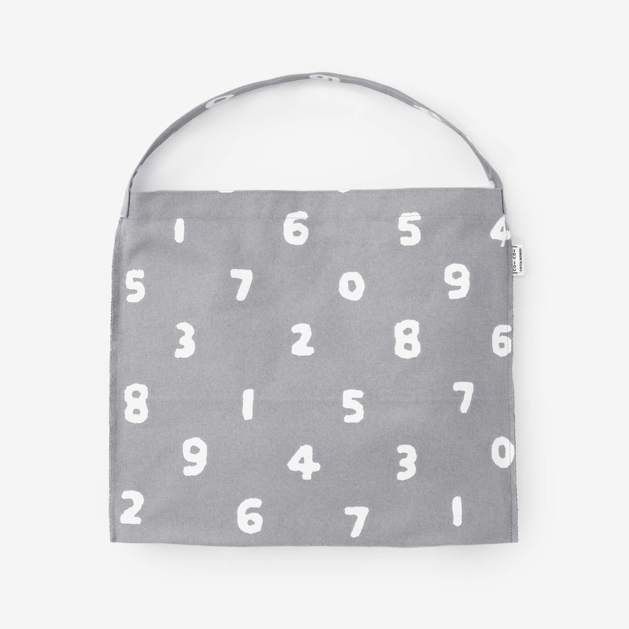 Chita Cotton No. 9 Canvas Kohaba Bag / SO-SU-U Light Ink Grey