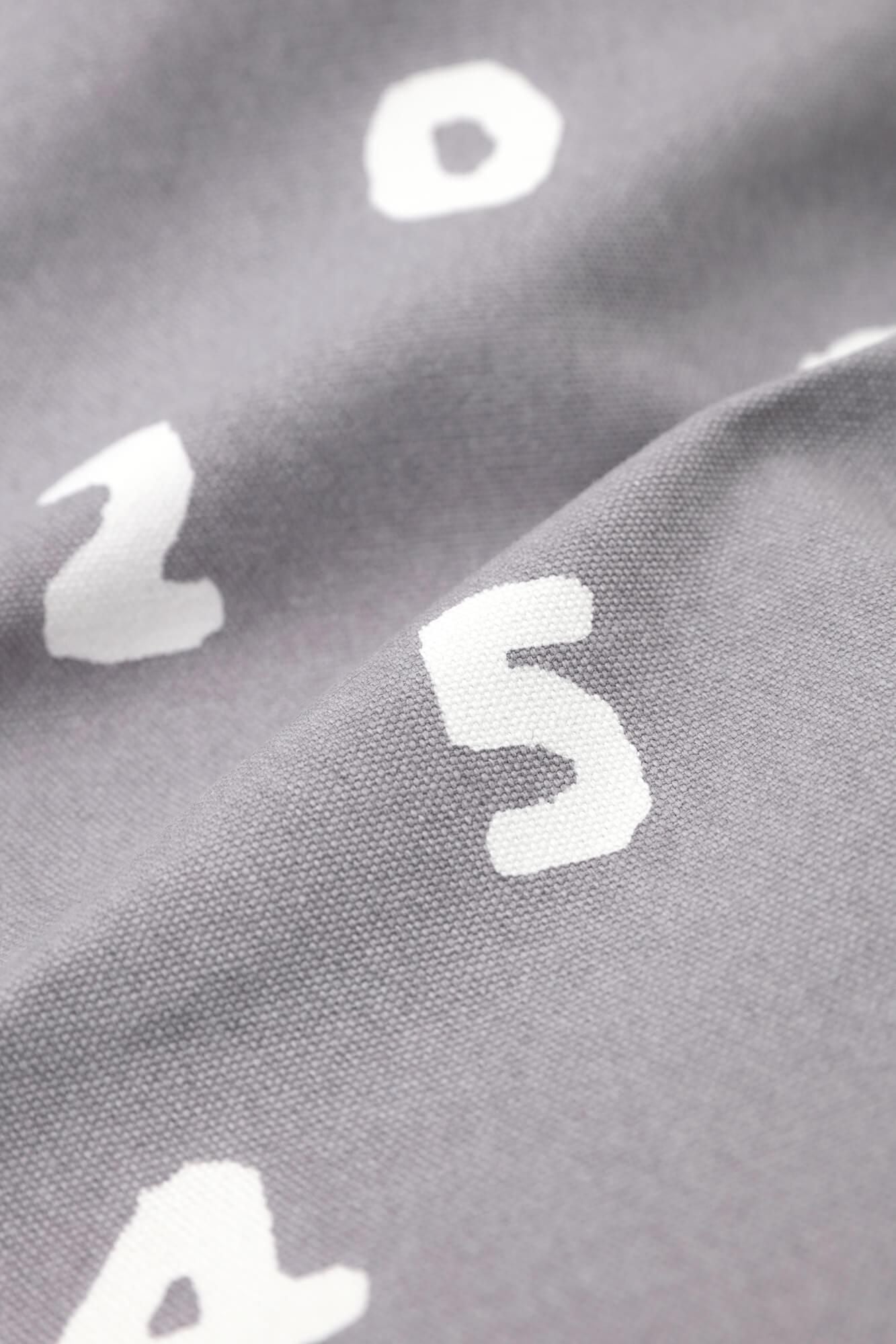 Chita Cotton No. 9 Canvas Kohaba Bag / SO-SU-U Light Ink Grey