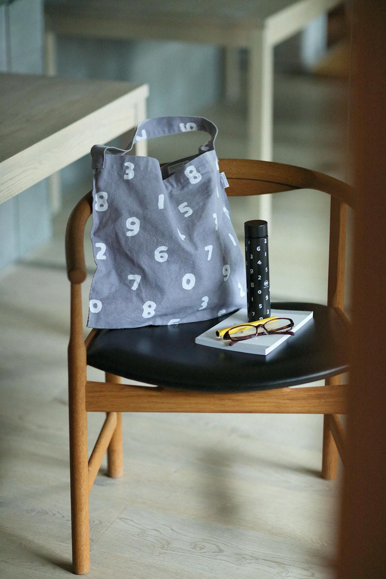 Chita Cotton No. 9 Canvas Kohaba Bag / SO-SU-U Light Ink Grey