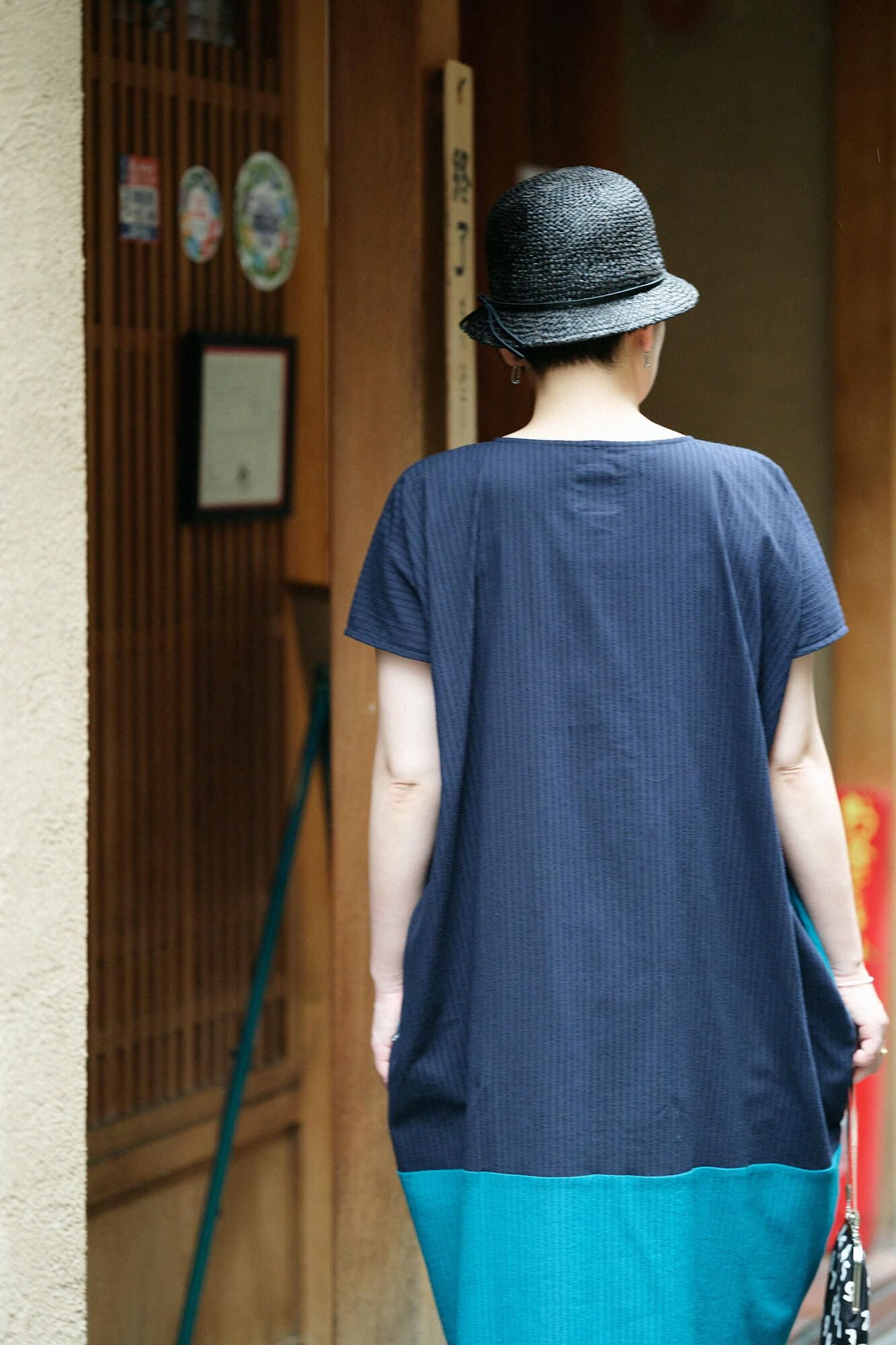 Takashima chiku 40/20 Akiha矩形服装（Chohokei）组/TOMEKON（TAMEKON）X SEA GREEN（KAIRYOKUSHOKU）