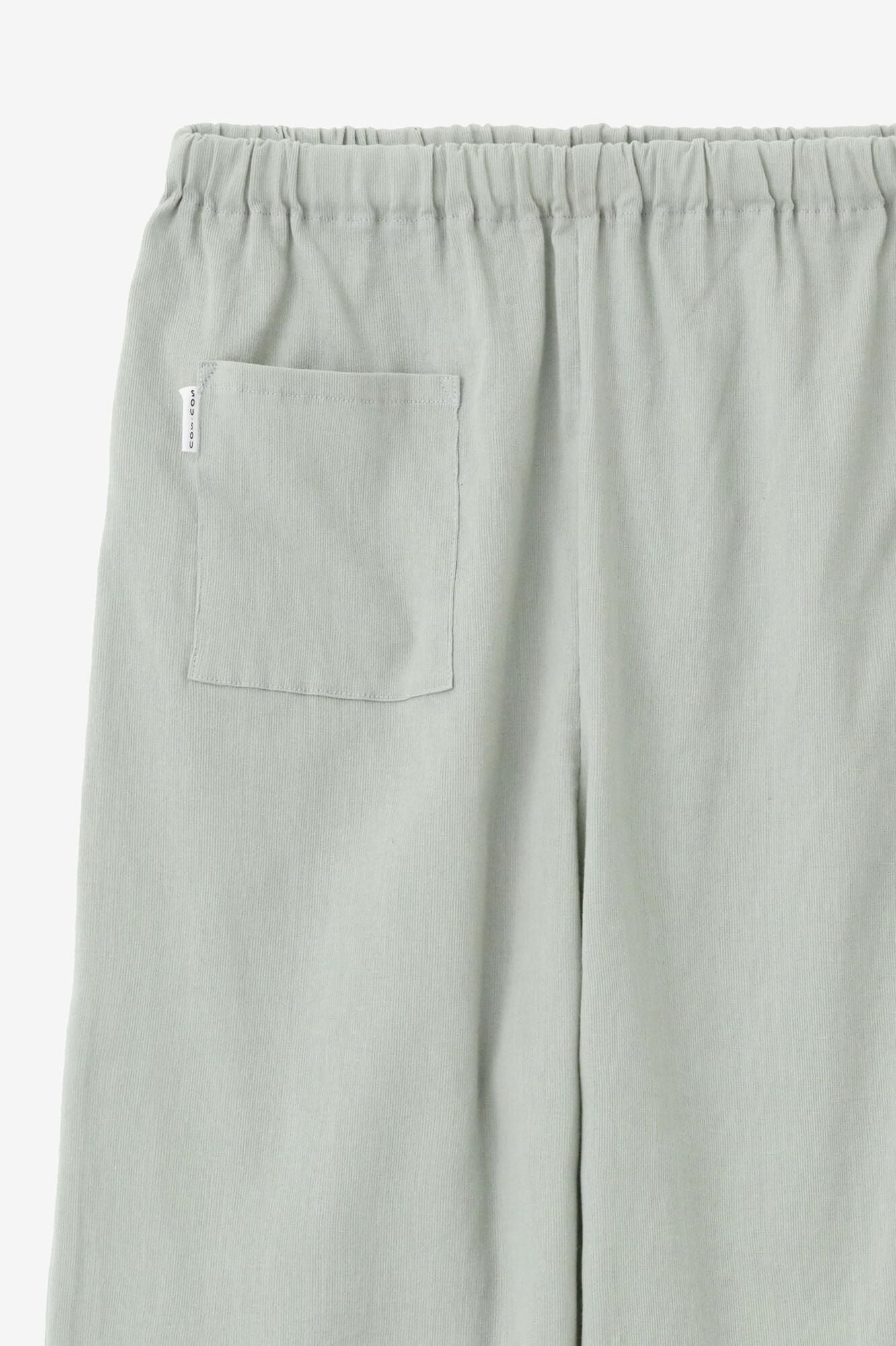 Chizimi Cotton 40/40 Skinny Pants / Light Greyish Green