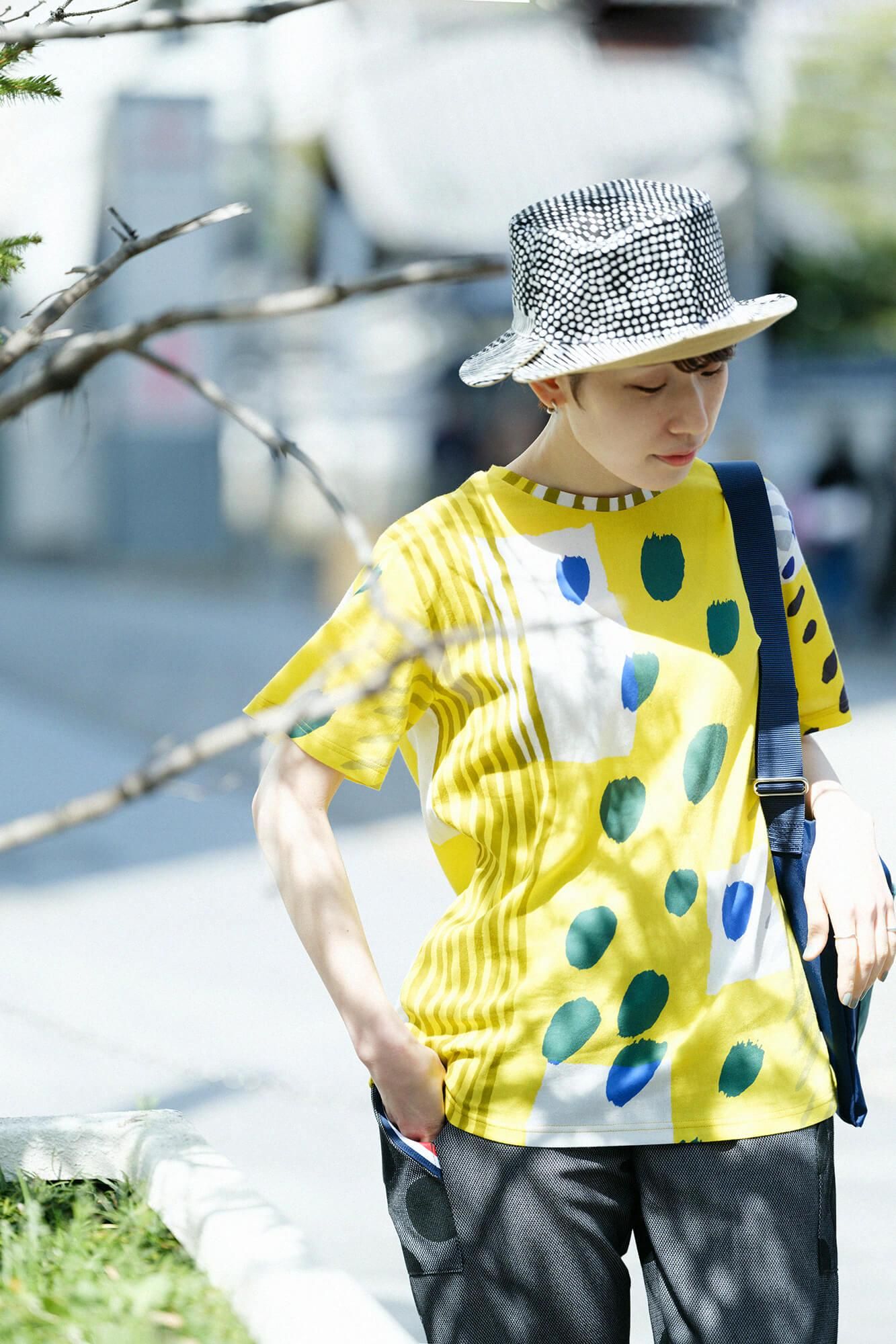 타카시마치지미 40/40 반팔T셔츠／골목