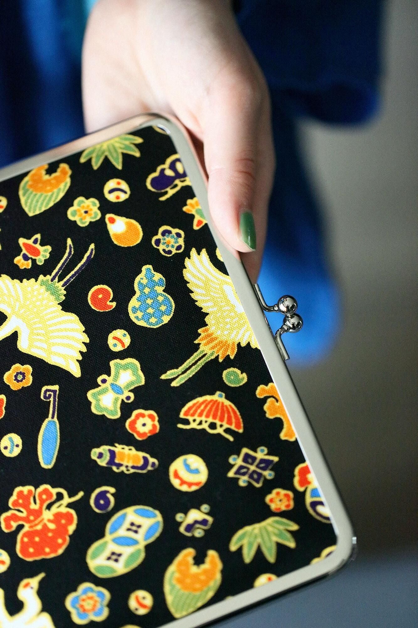 12号帆布软（Nan）Bunko Gama/Yasaka