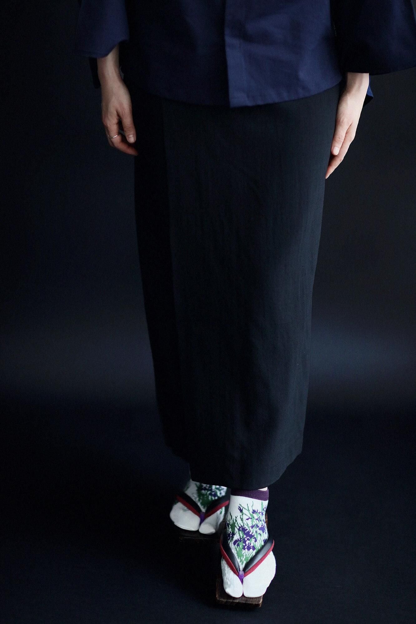 分趾襪（腳踝長度）／尾形光琳 燕子花圖屏風  再現 【男・女性用】