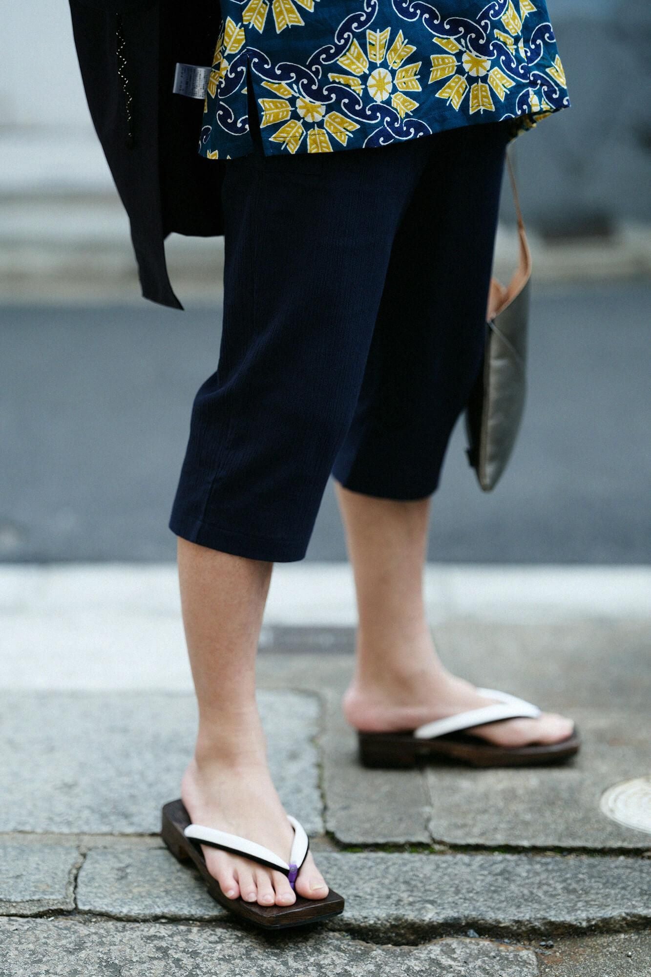 Chizimi Cotton 20/20 Skinny Pants / Dark Blue