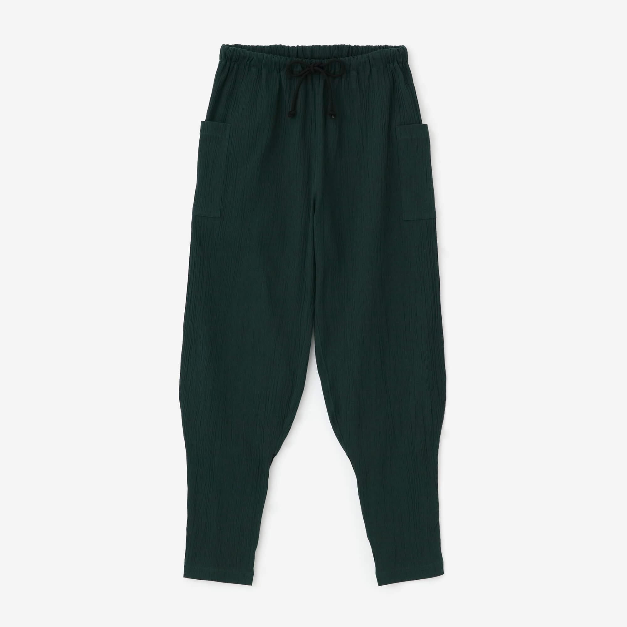 高島縮 20/20 裁付（たっつけ）えんゆう穿き／金襴緞子（きん