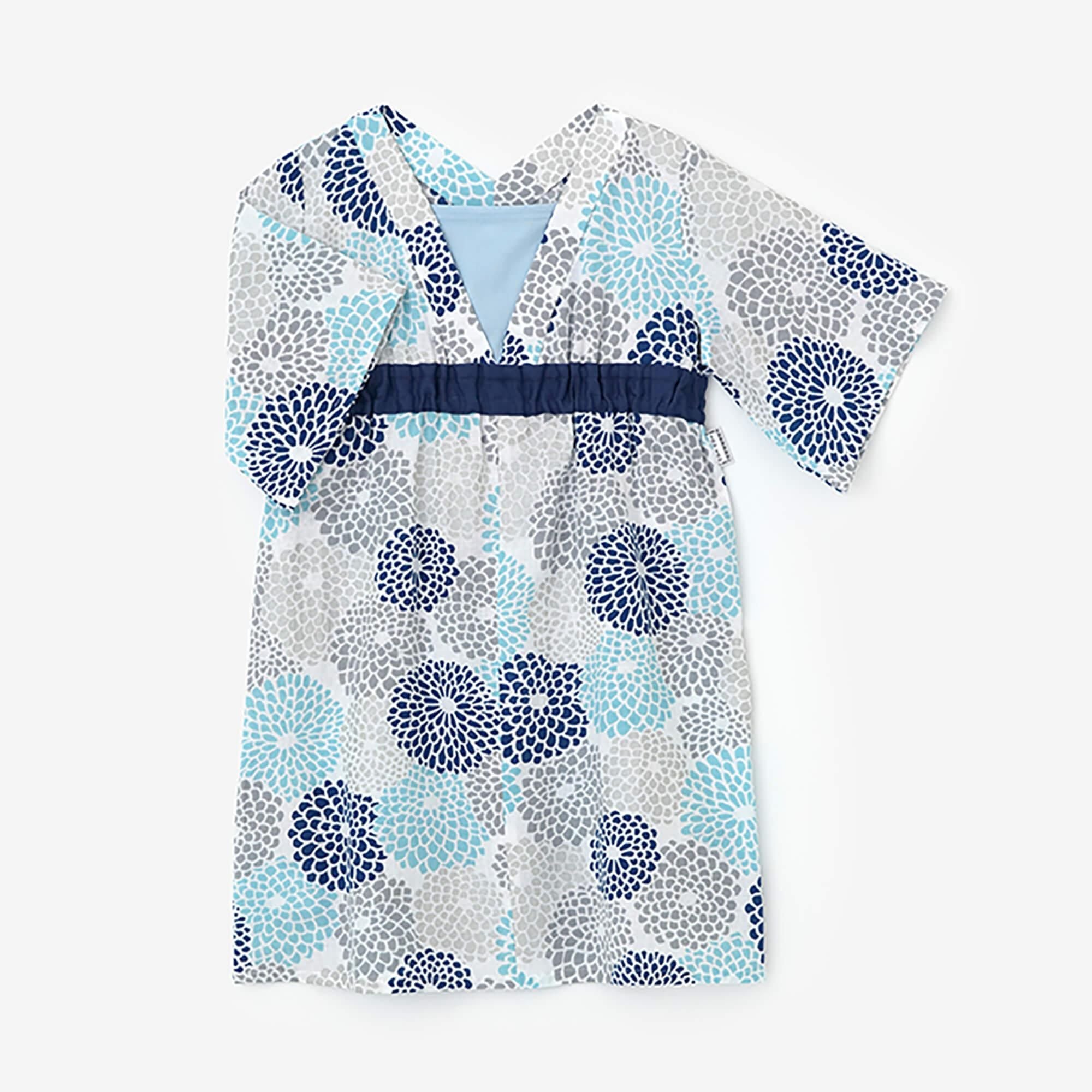 ●이세모멘 신선한 유카타/키쿠 쿠시 진지 2