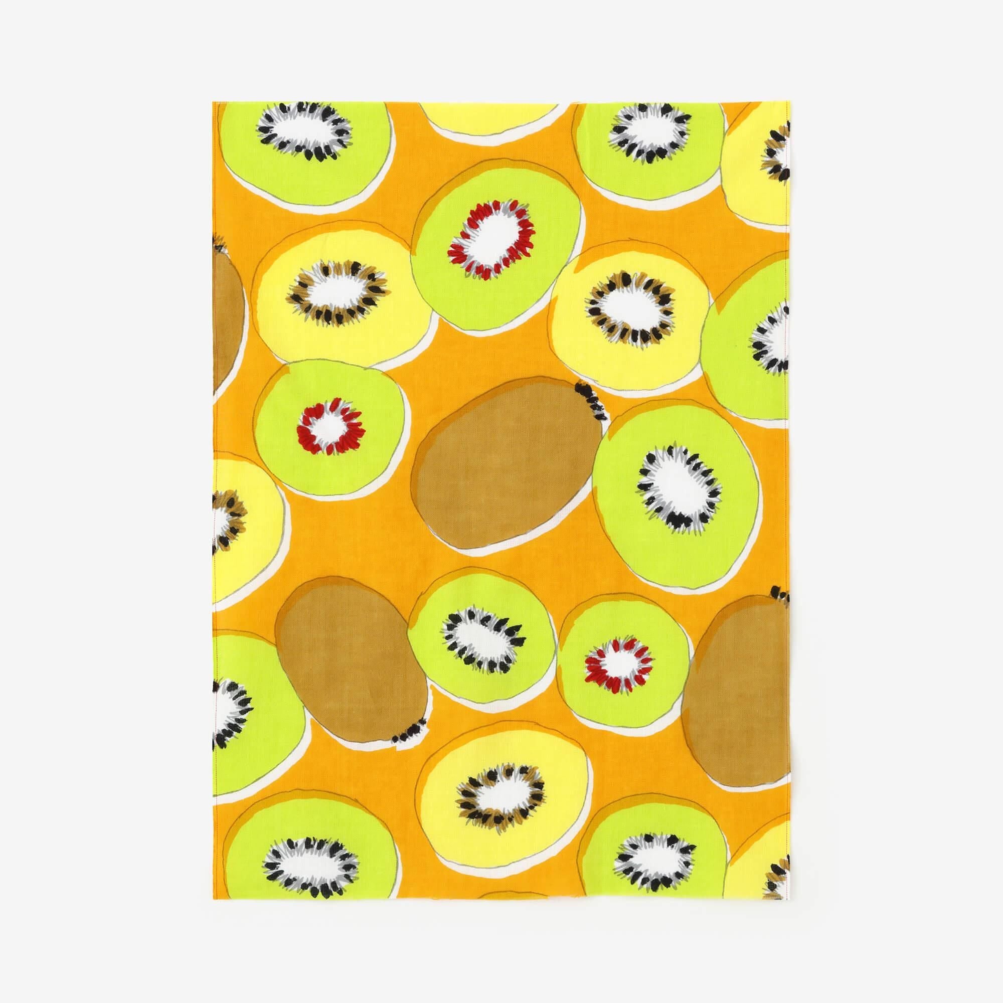 Isemomen Cotton Textile Handkerchief（Short）/ Kiwi
